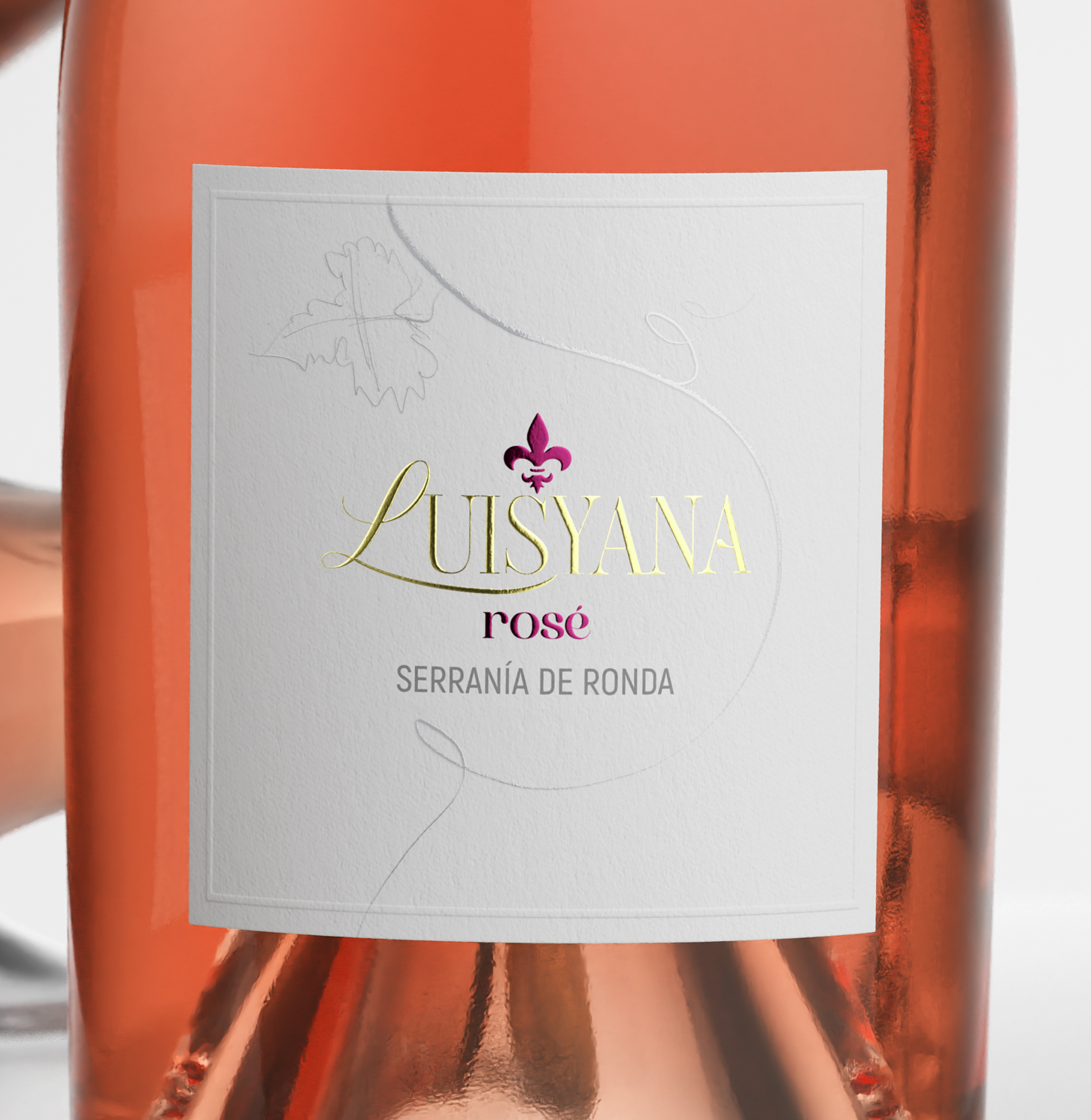 Hugo Zapata Shapes a Living Label for Luisyana Syrah Rosé Inspired by Organic Evolution