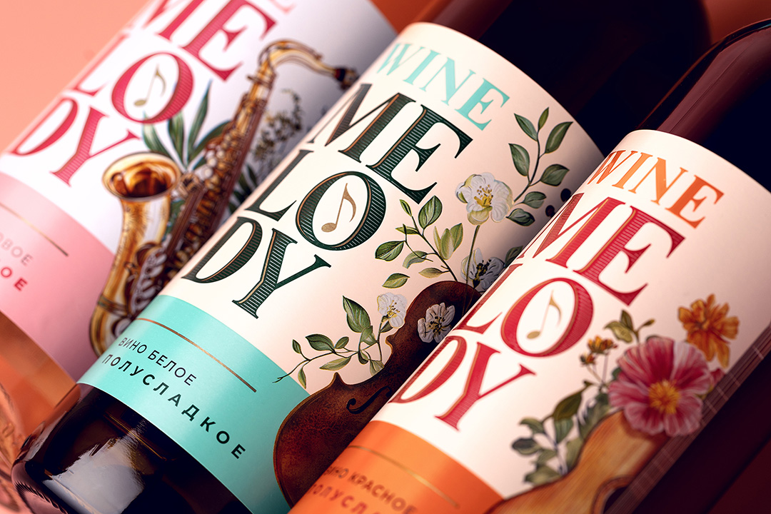 PinotAgency Turns Wine into Music with a Rhythmic Identity for Wine Melody