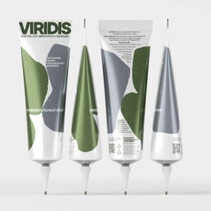 Viridis Packaging by Student Alexandra Kashentseva Balances Aesthetic Simplicity and Ecological Intent