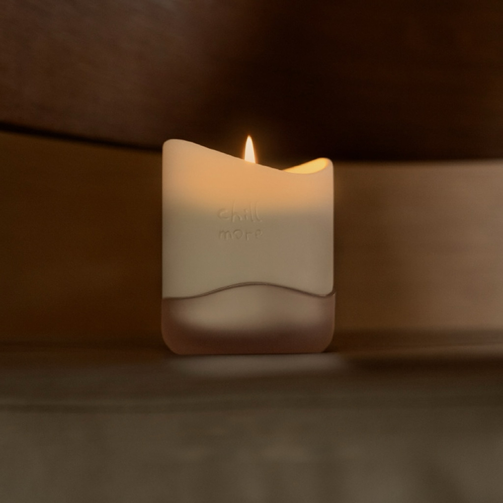 Chill More Tea Break Candle by Carla Pan Design Studio