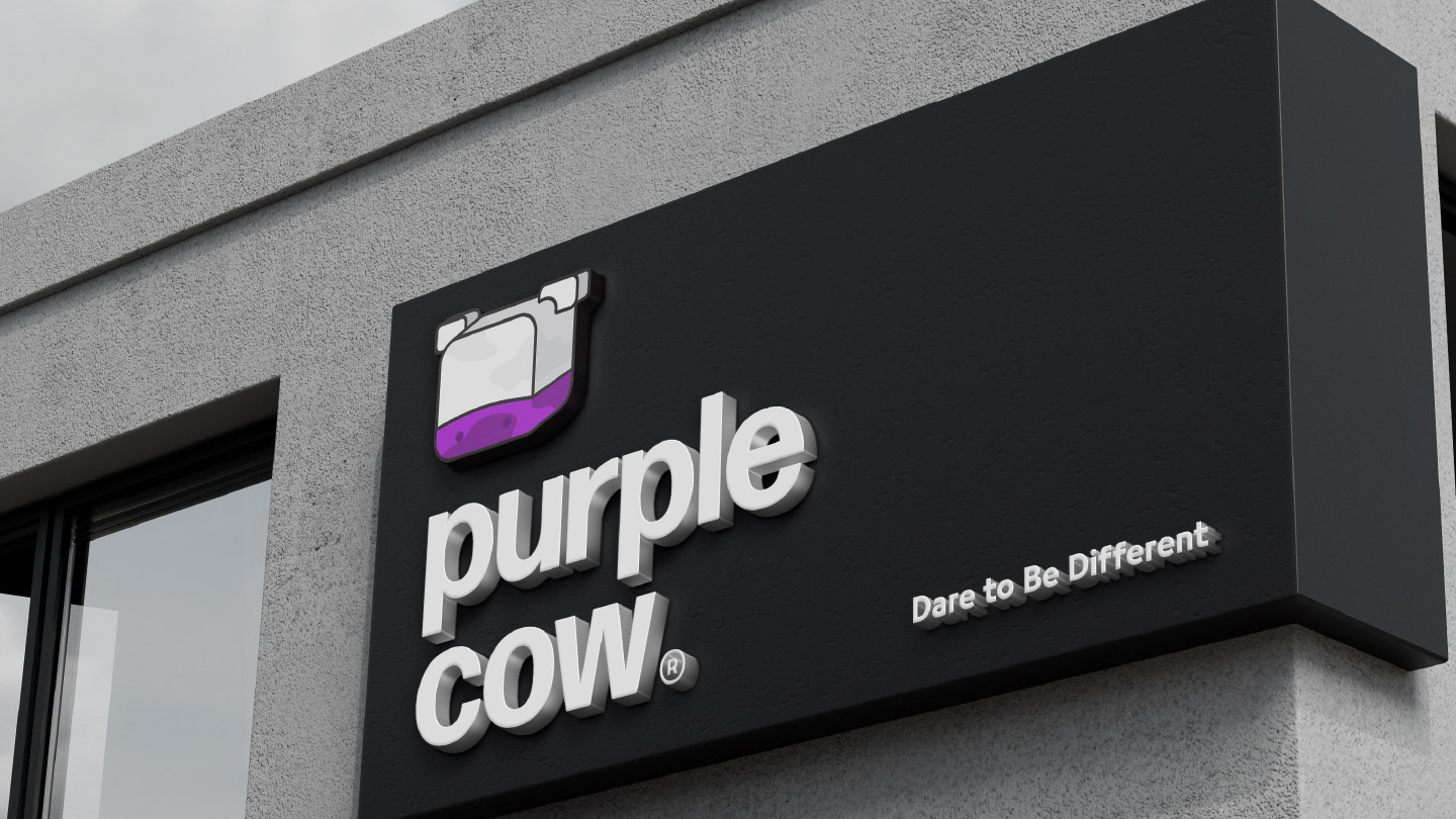 PurpleCow – A Character-Driven Brand for Creative Rebels by Rinad Sehweil