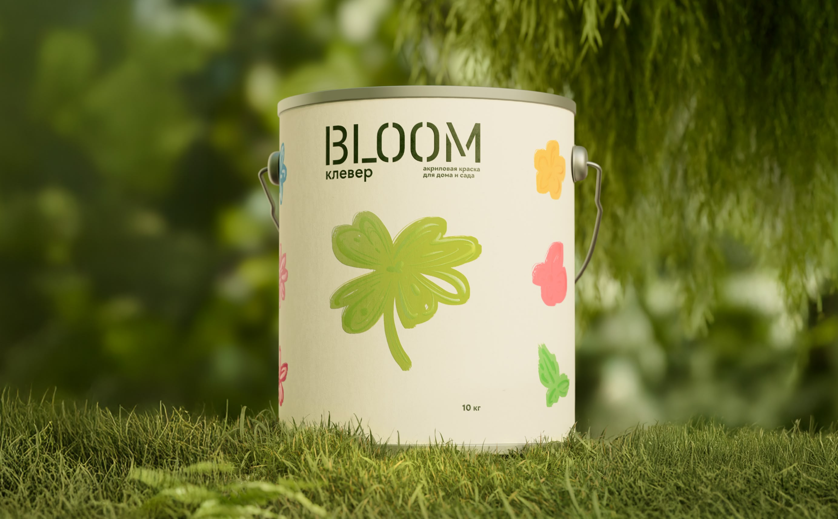 Alexey Kizerev Designs Bloom as a Nature-Inspired Paint Identity for a New Generation of Rural Homeowners