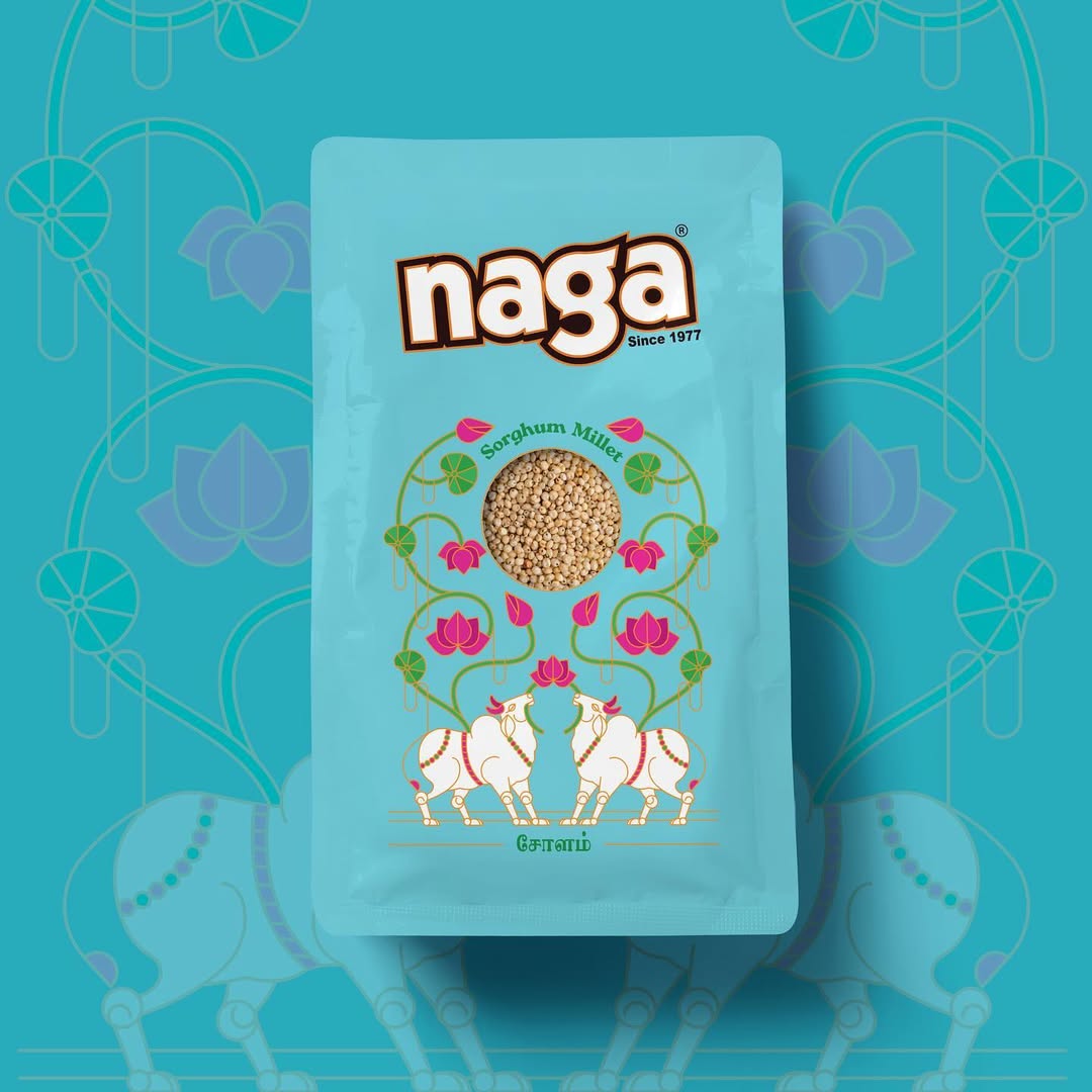 Naga Foods Millet Packaging by Kali