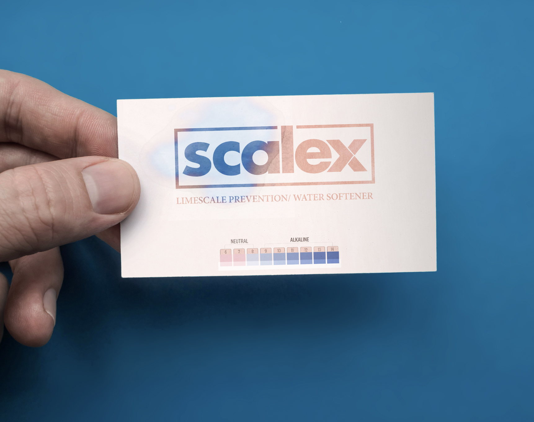 The World’s First Limescale Testing Business Card by Shift Engage