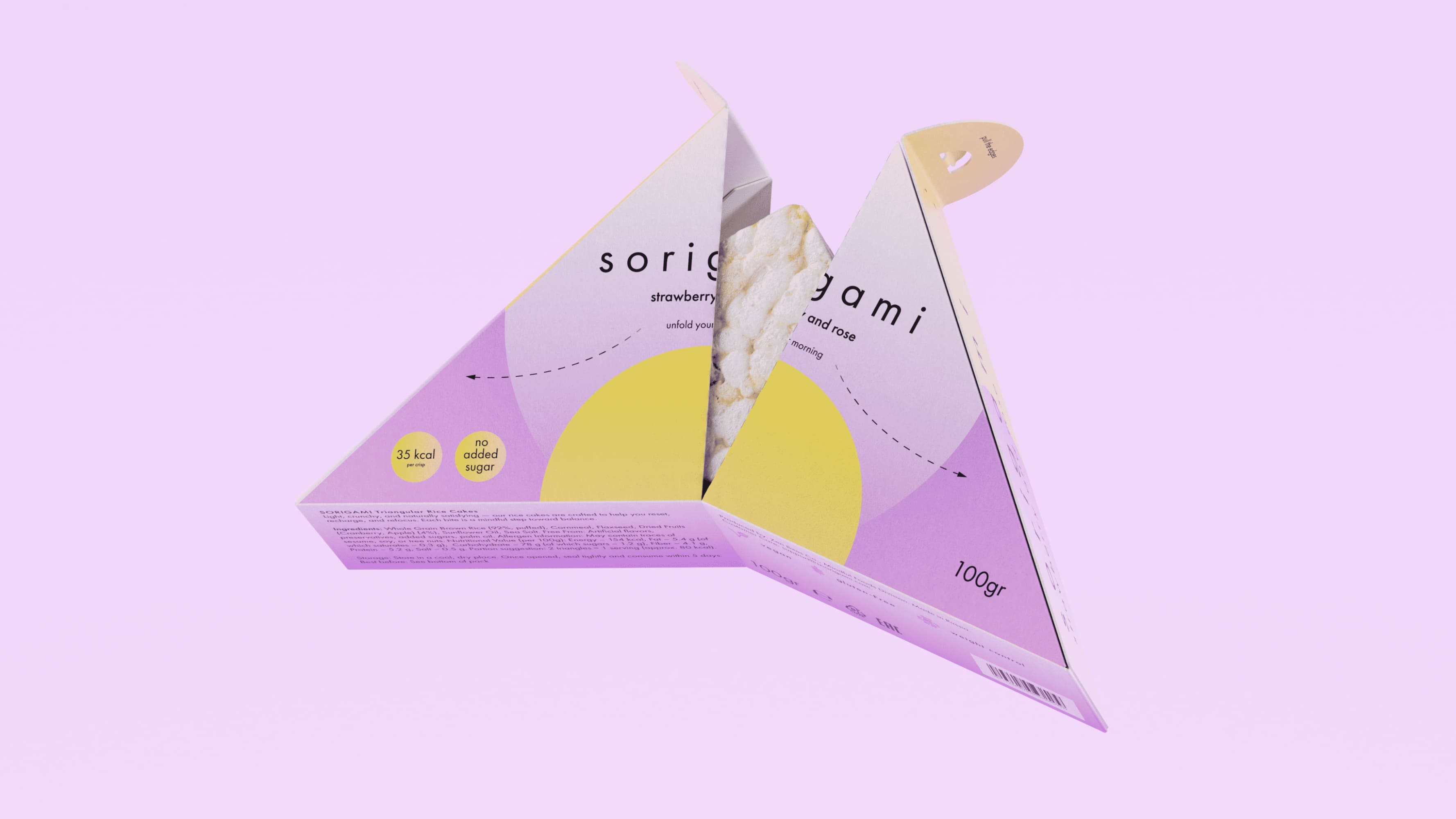 Student Tatiana Myravyova Designs Sorigami as a Mindful Morning Ritual in Visual Form