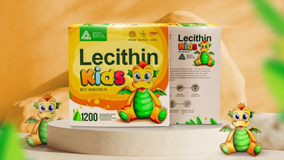 Lecithin Kids – Fun and Friendly Supplement Packaging by Minim Design