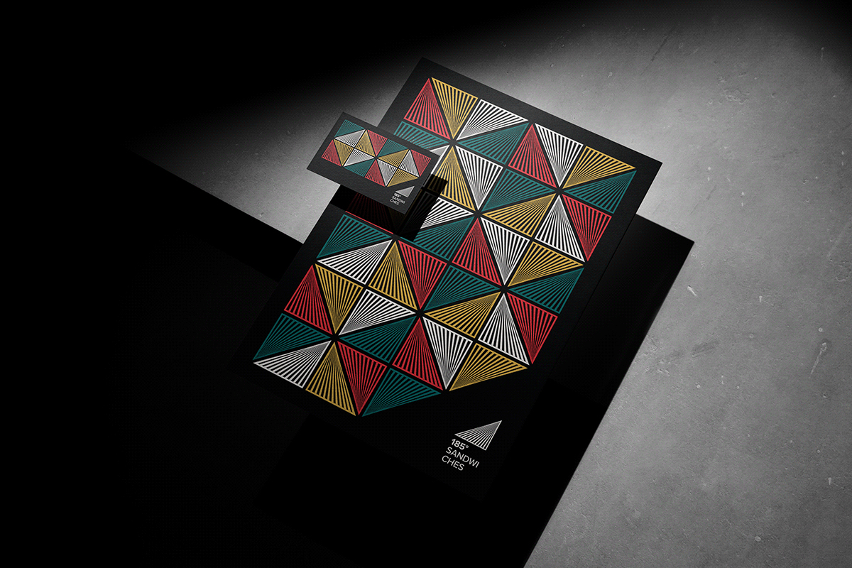 Elle Visual Shapes a Constructivist Identity for 185 Sandwiches in Auckland
