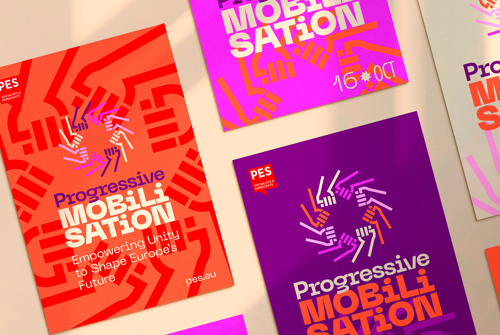 Brand Identity for the 2025 Congress of the Party of European Socialists by Alex Kostov