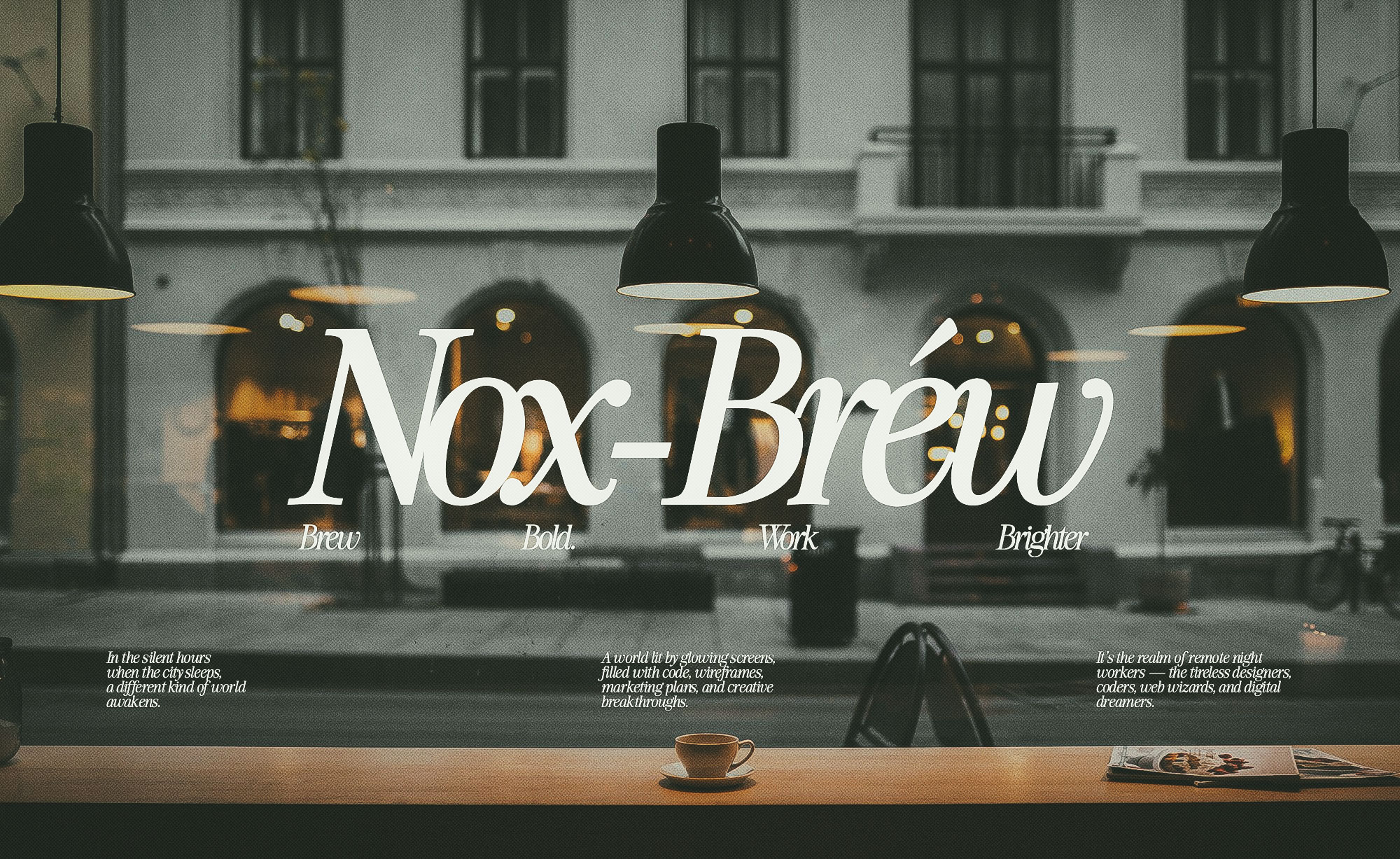 Atelio Crafts a Thoughtful Identity for Late-Night Creators Who Work Best After the Dark