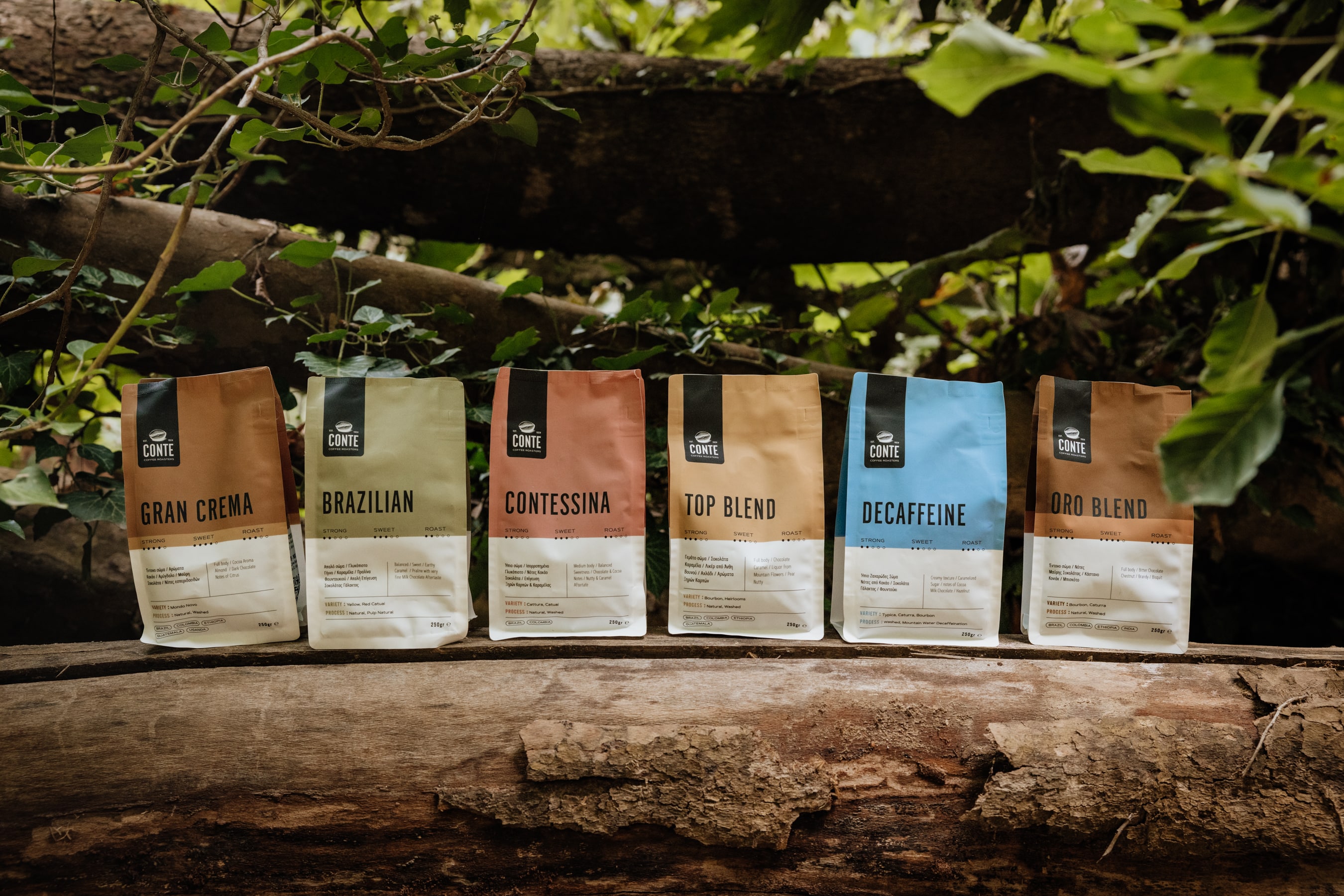Circus Design Studio Elevates Conte Coffee Roasters with a Distinctive Espresso Blend Series