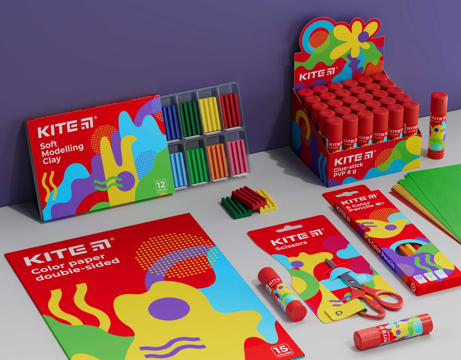 Kite First Class Stationery Packaging Design by Dozen Agency