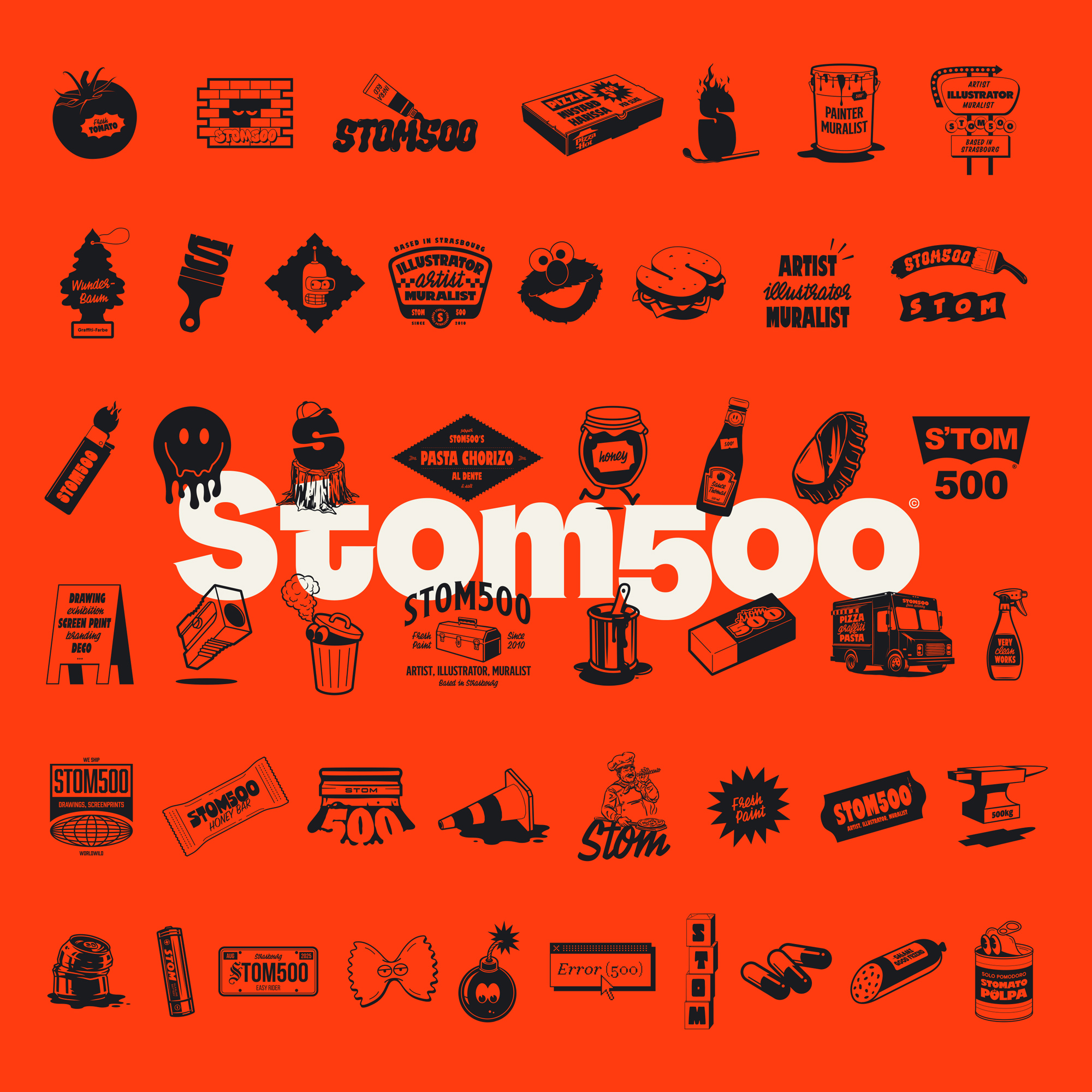 Buckwild Creates a Dynamic Modular Identity for Stom500