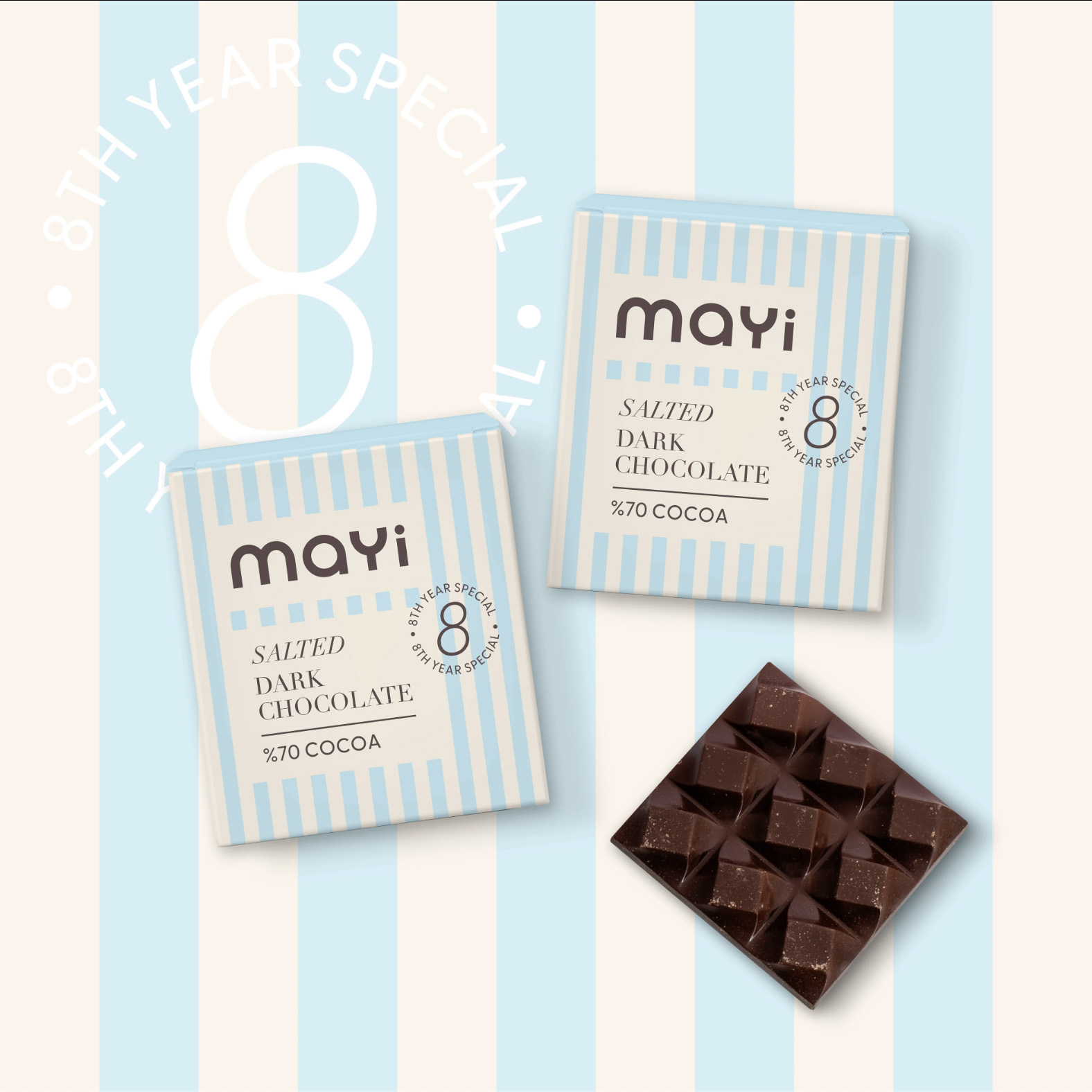 Salted Dark Chocolate Packaging Design by Süleyman Bagdat