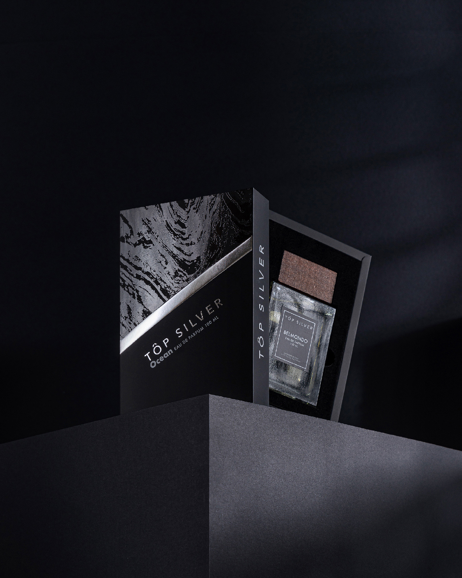 Pallet Studio Elevates Top Silver with Luxurious Nature-Inspired Perfume Packaging