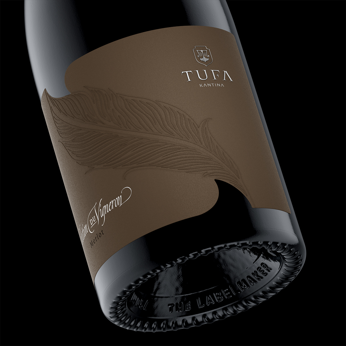 The Labelmaker Elevates Tufa Sélection Du Vigneron With a Refined and Tactile Wine Label Design