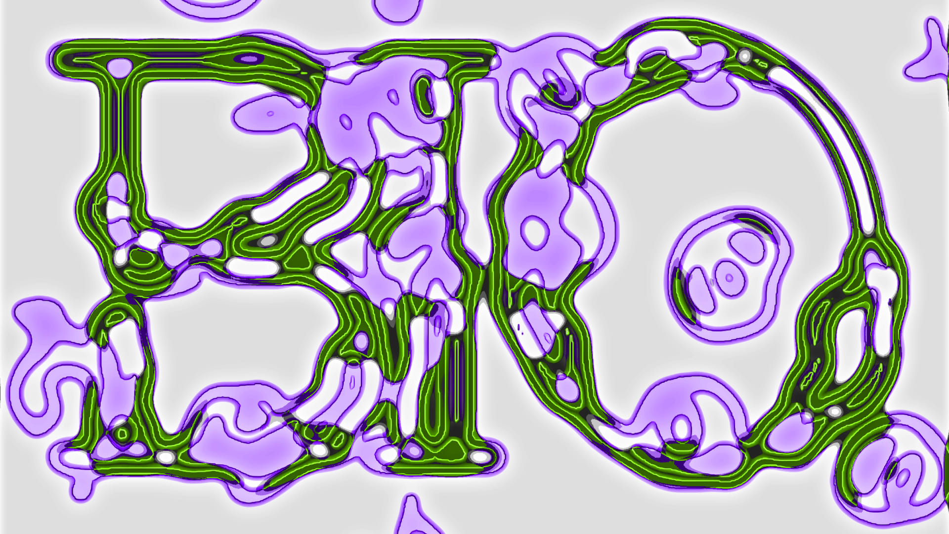 Vasily Aleev Merges Typography and Microbiology in Bioart Laboratories Identity