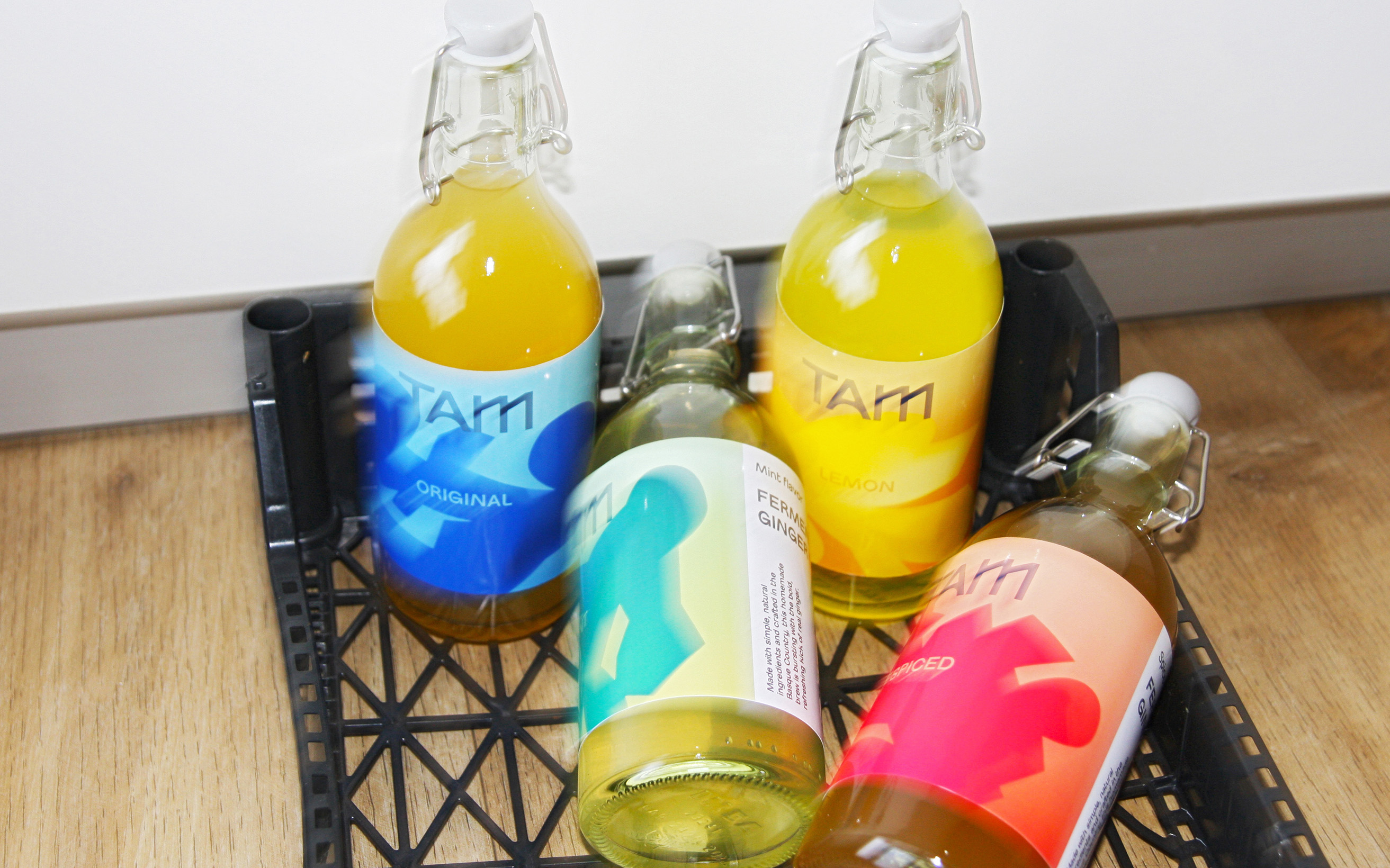 TAM – A Bold Visual Identity for a Small-Batch Ginger Beer by Leyma Design