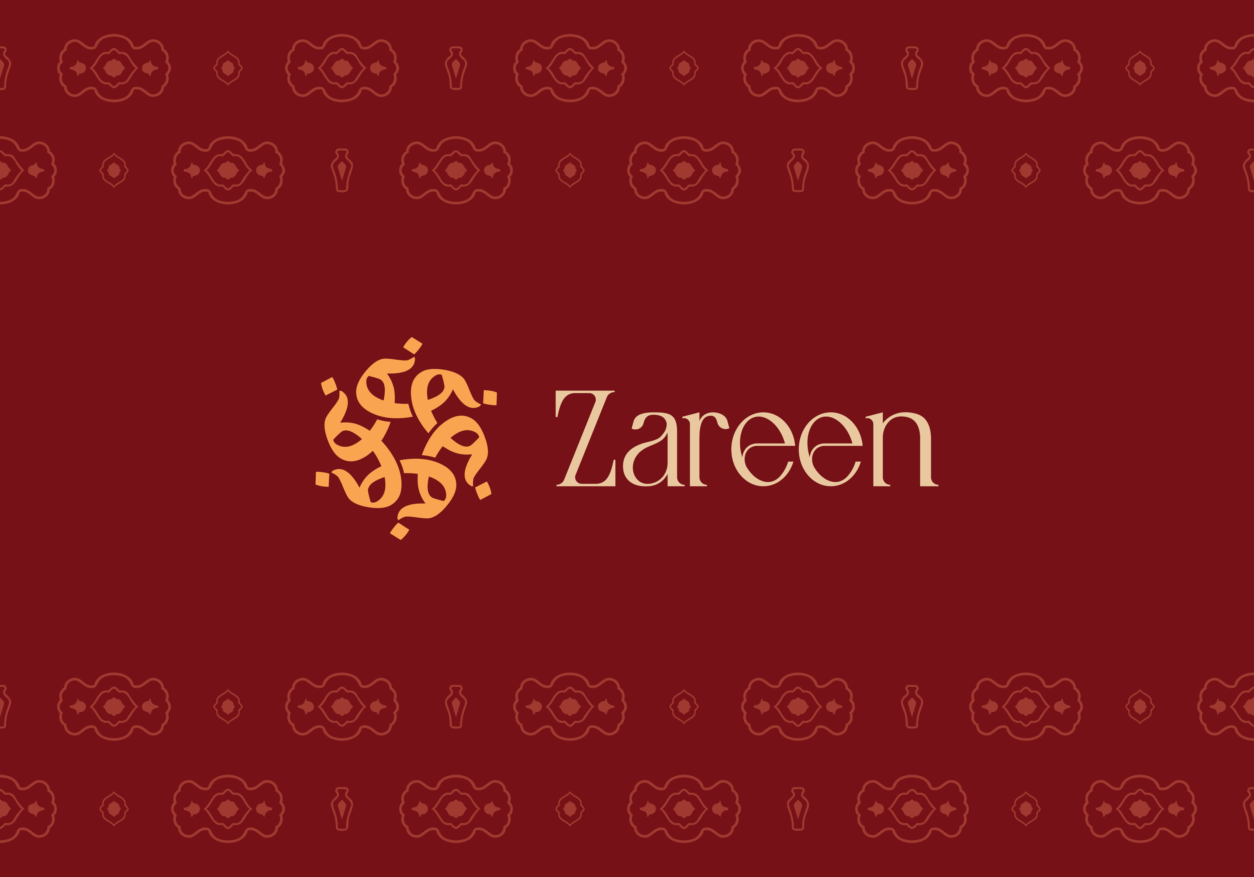Zareen Rugs: An Elegant and Cultural Brand Identity Design of a Rugs and Carpet Brand by Hassaan Ali