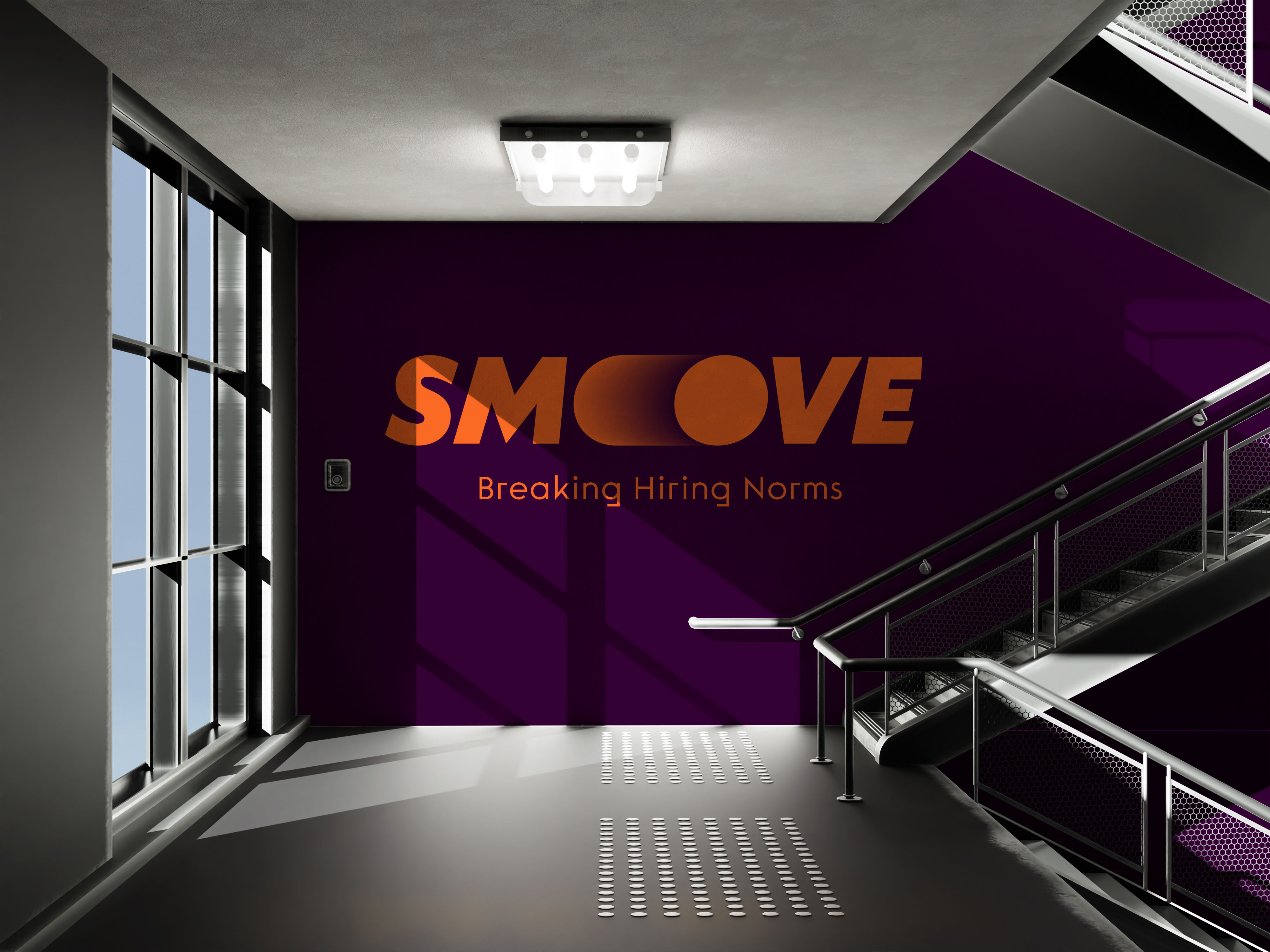 Bold and Unconventional: Smoove’s New Brand Identity by Monia Tardiola