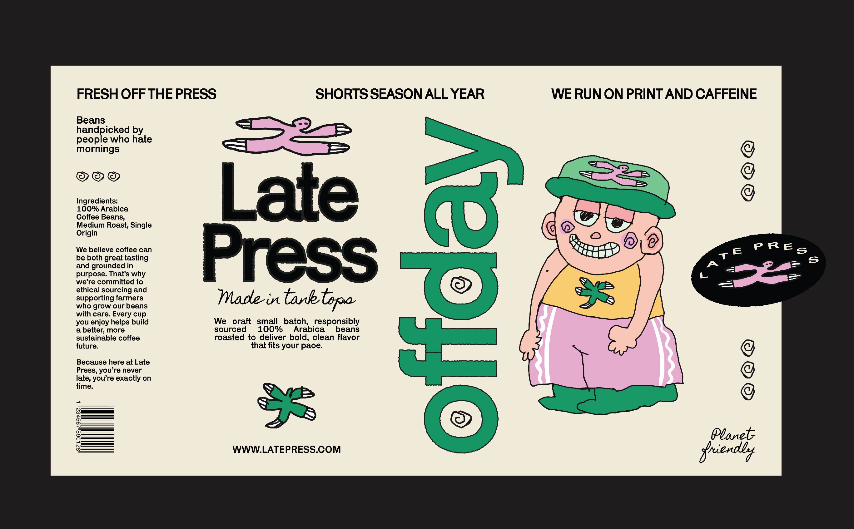 Late Press: A Not-So-Early Coffee Brand by Hafiya Moulana