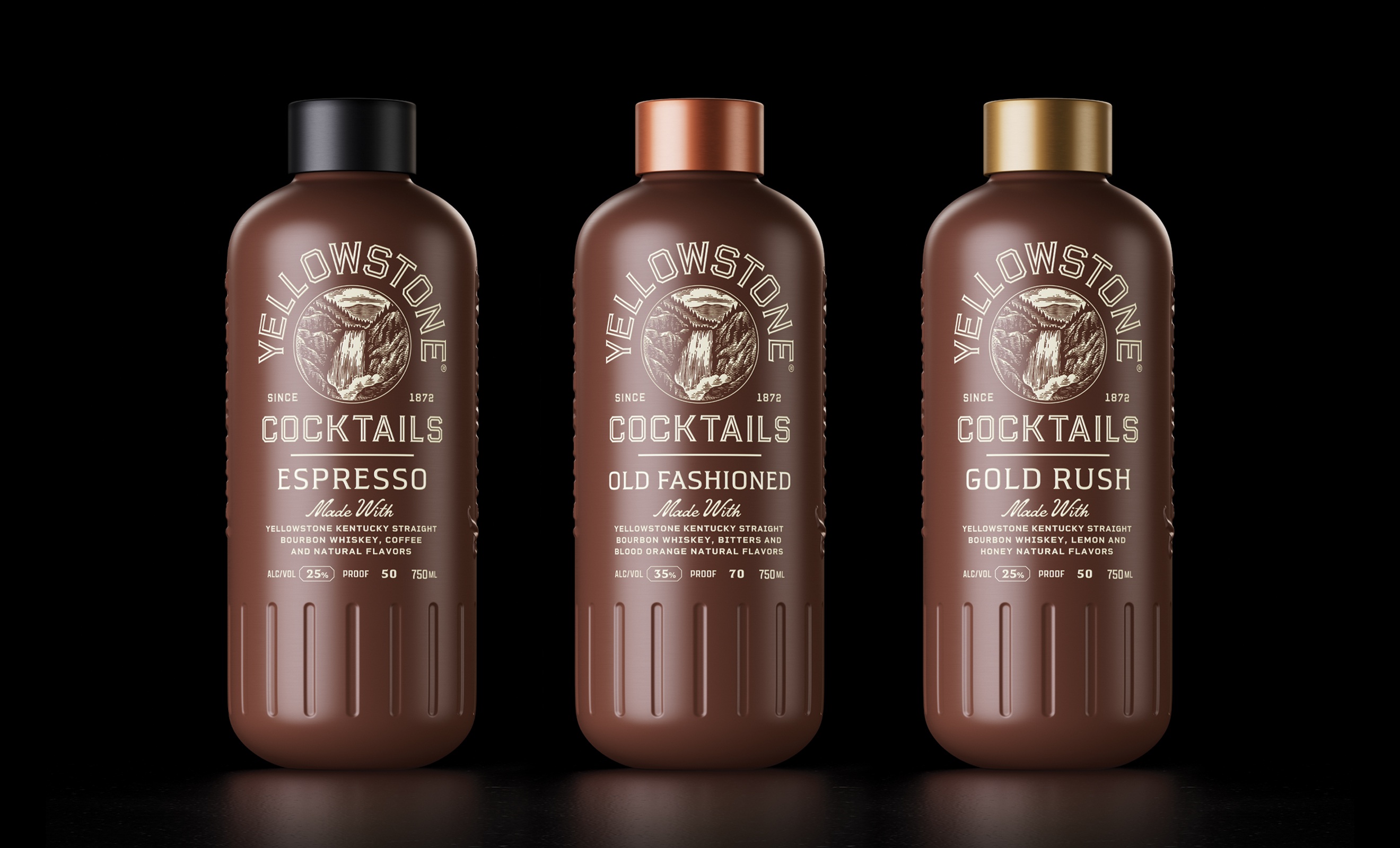 CF Napa Brand Design Elevates Yellowstone Bourbon with Premium Ready-to-Serve Cocktails for Modern Whiskey Lovers
