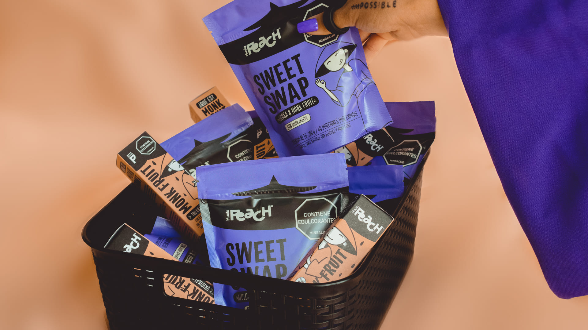 781studio Reinvents Wellness Branding With the Vibrant and Character-driven Inva Joy Packaging for Huula Peach