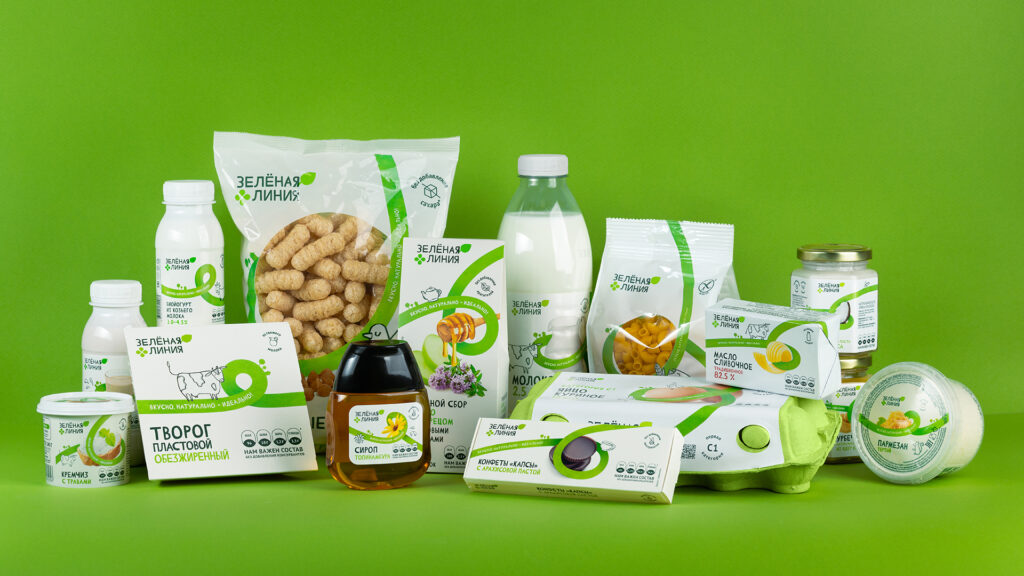 Green Line (Zelenaya Liniya) is a Fresh Approach to Proper Nutrition by Ohmybrand