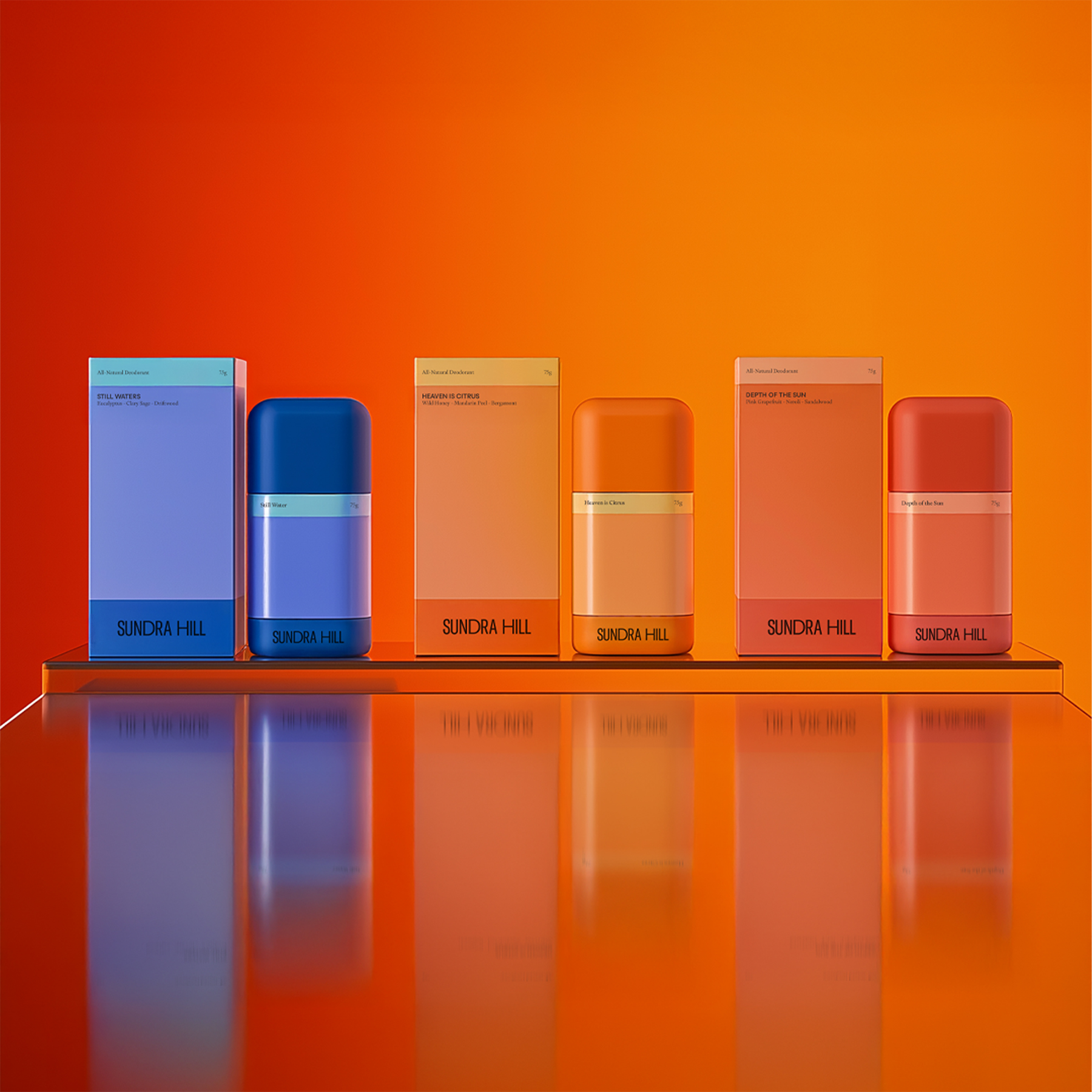 Studio One Eighty Elevates Sundra Hill With a Modern, Color-driven Natural Deodorant Identity