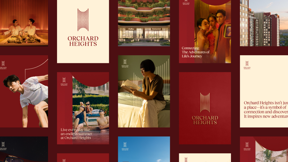 Orchard Heights Brand Identity by Line Collective