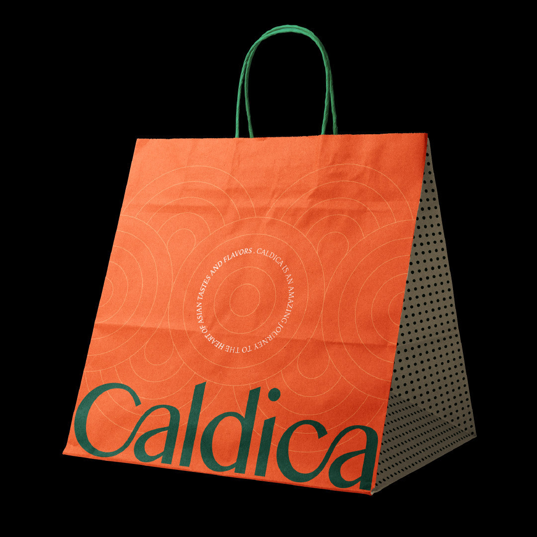 Vaav Design Studio Brings Caldica Restaurant To Life With A Vibrant Asian Visual Identity
