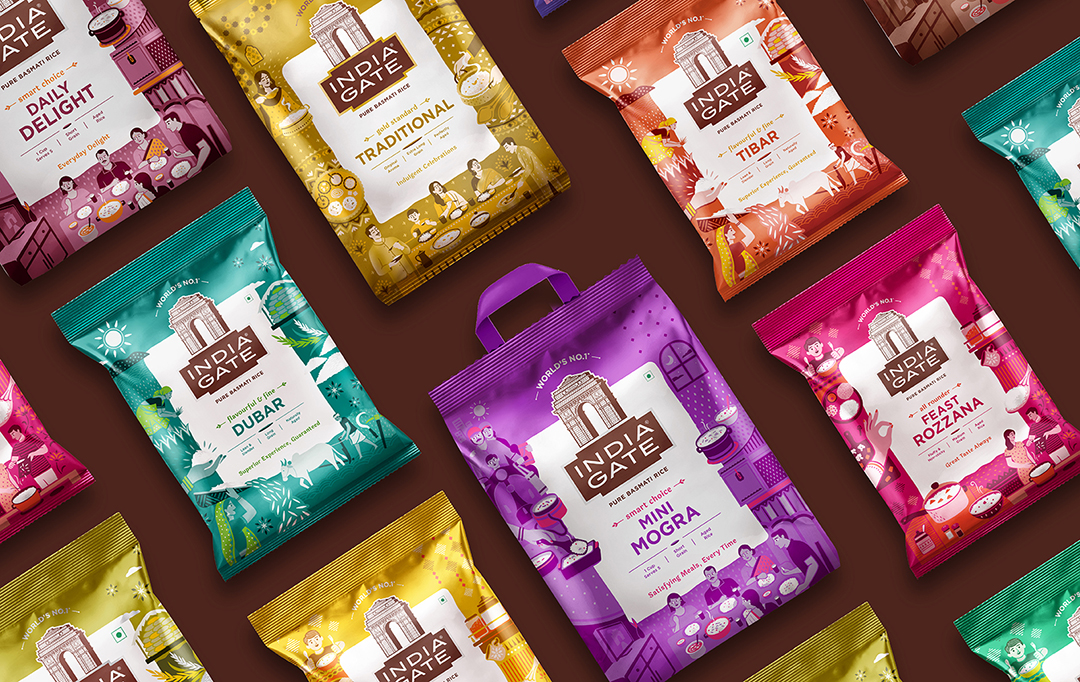 From Staple to Pride of the Table – Revamp of India Gate Basmati Rice by Landor
