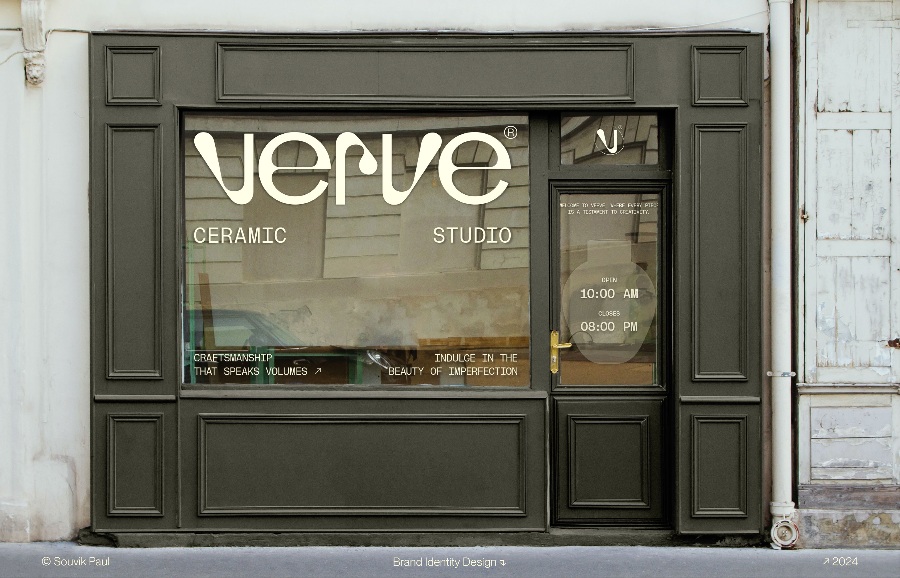 Verve Ceramic Studio: Where Modern Brand Identity Meets Traditional Ceramic Craftsmanship