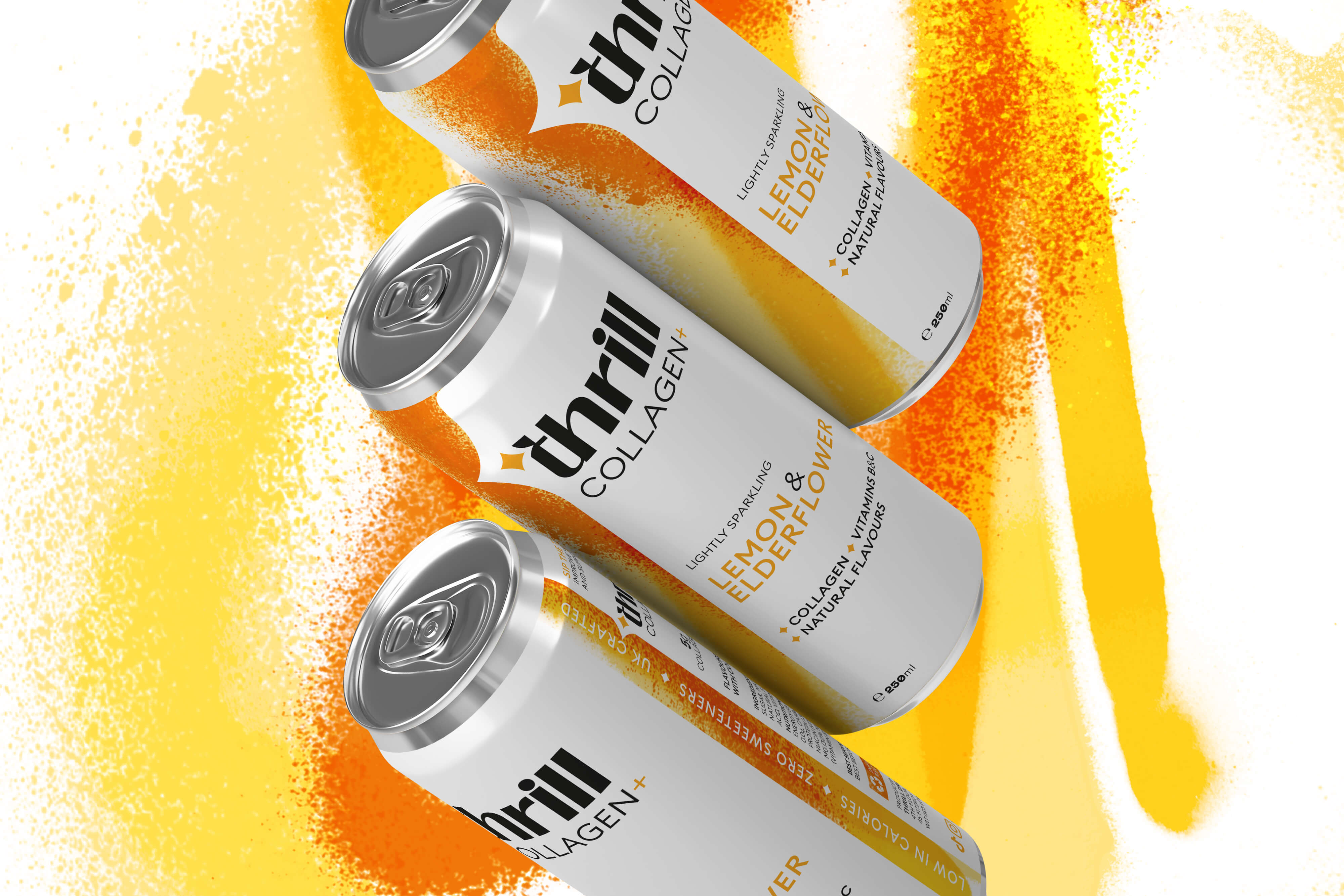 My Creative Brings Freshness And Vitality To Thrill Collagen Plus Packaging