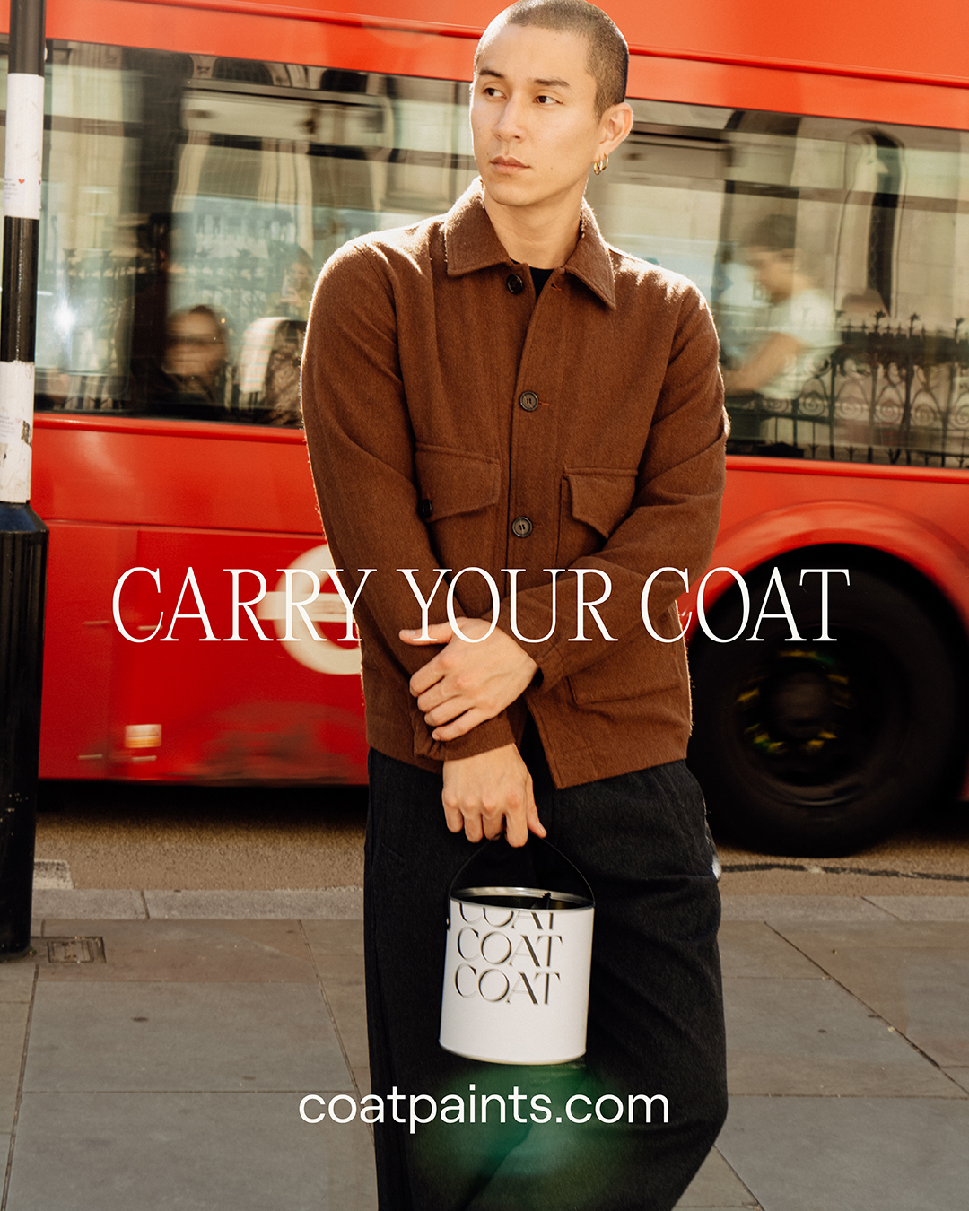 Allies Creative Studio Transforms COAT Paint Tin Into a Fashion Week Icon for Charity