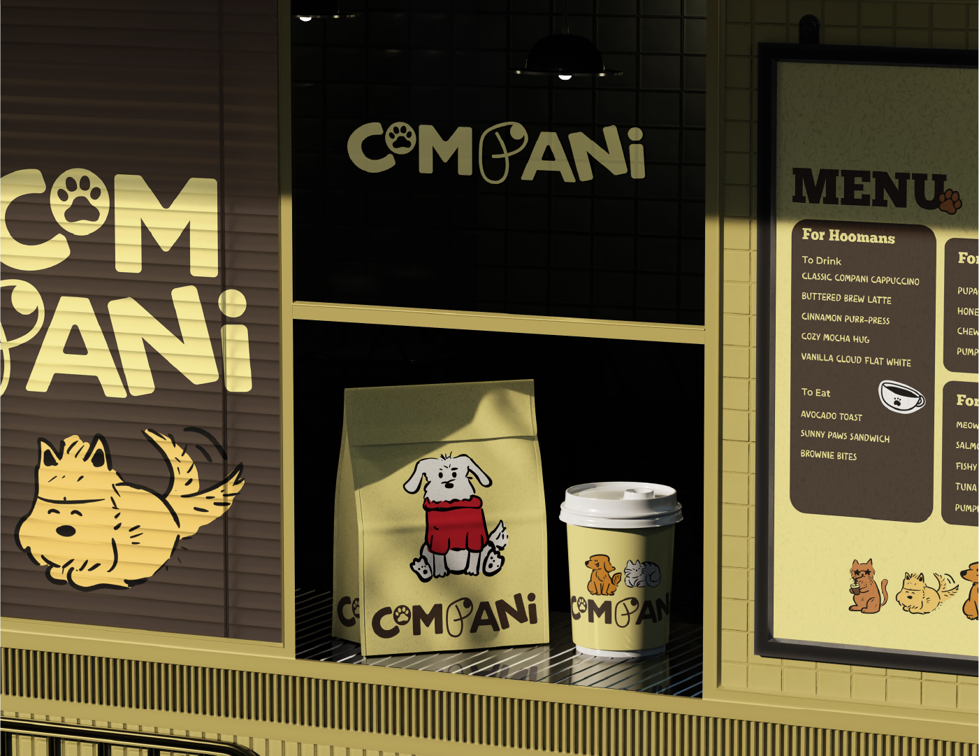 Naelovesart Designs A Pet Friendly Cafe Experience With Compani Pet Cafe