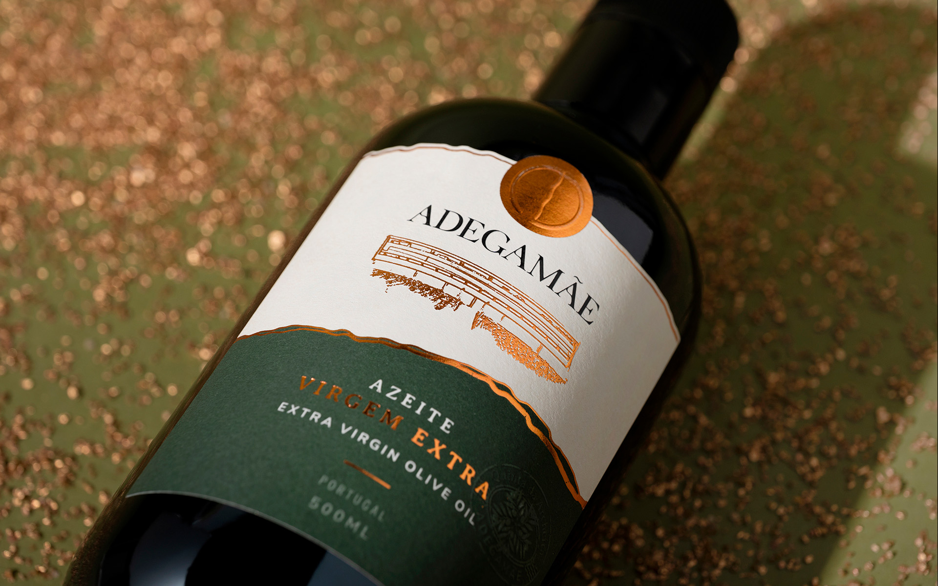 Extra Virgin Olive Oil Adega Mãe Packaging Design by M&A Creative Agency