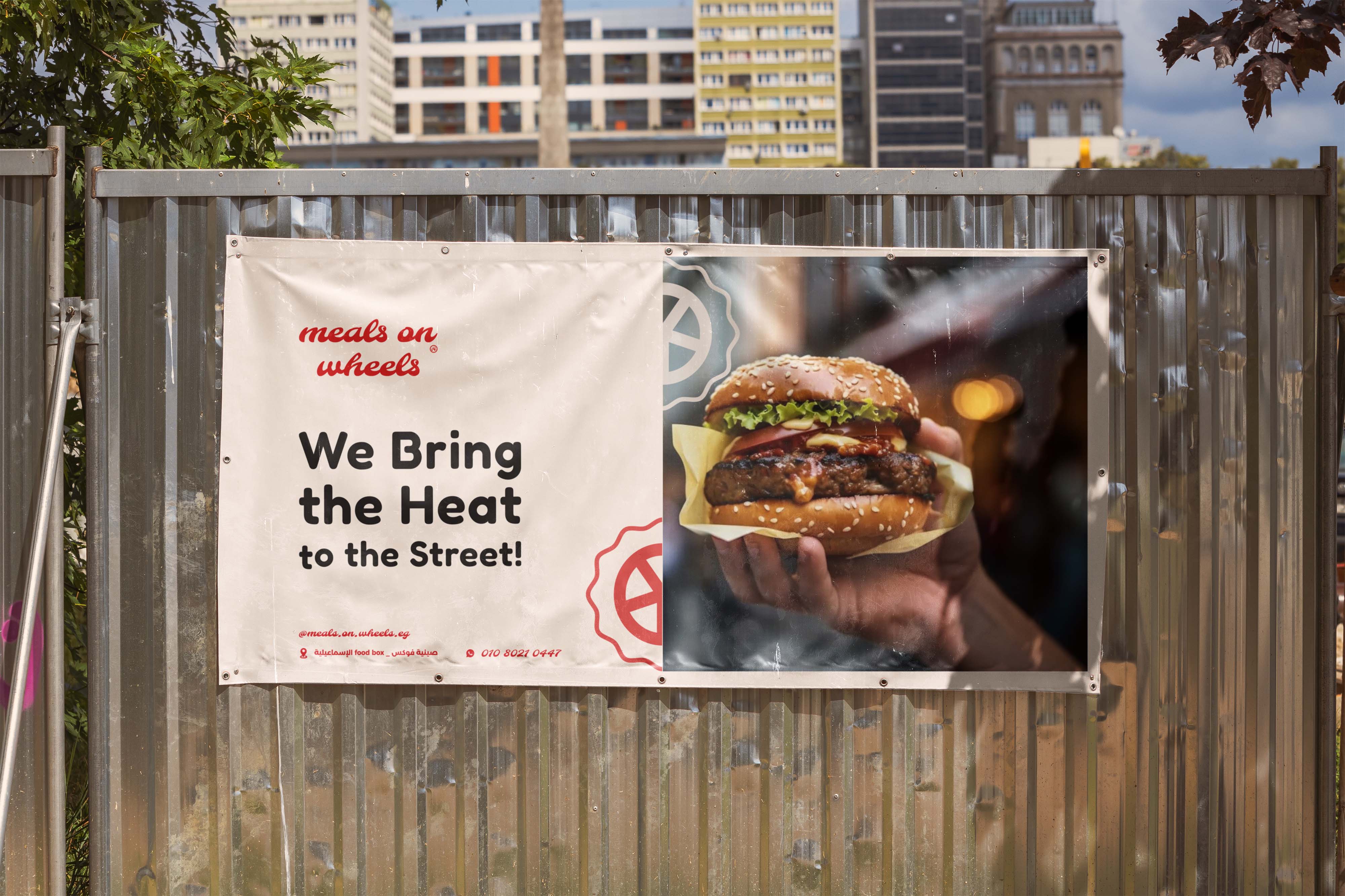 Mohamed Adel Ignites Meals on Wheels With a Striking Urban Identity