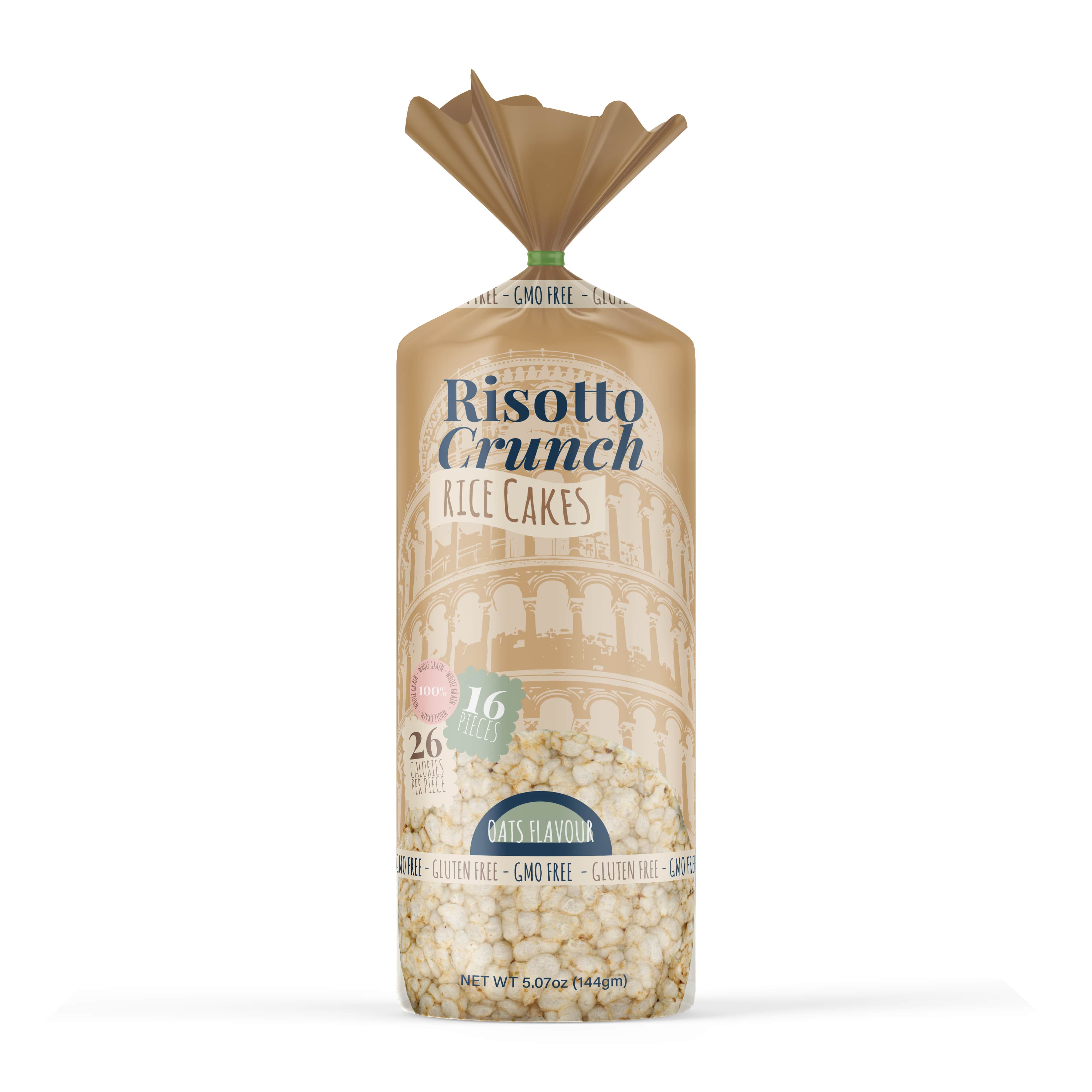 Rissoto Crunch Packaging Design by Hana Mohamed