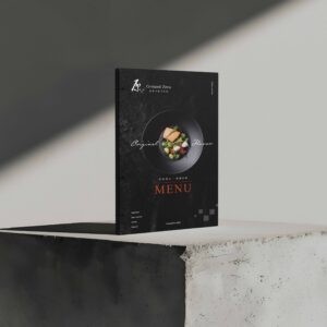 Yuandian Restaurant Menu Design by onebook design studio