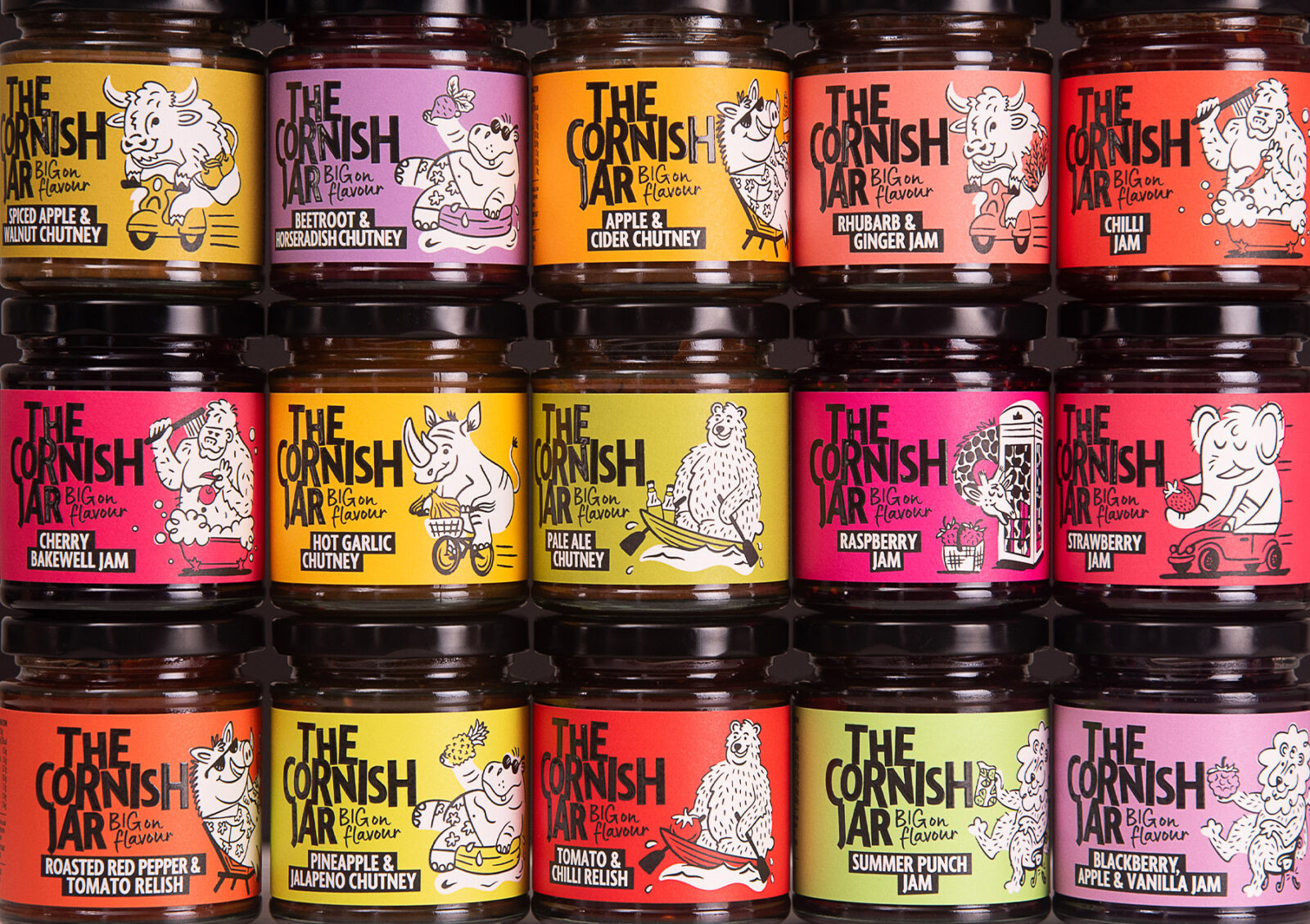 Buddy Creative Delivers A Vibrant New Identity For The Cornish Jar