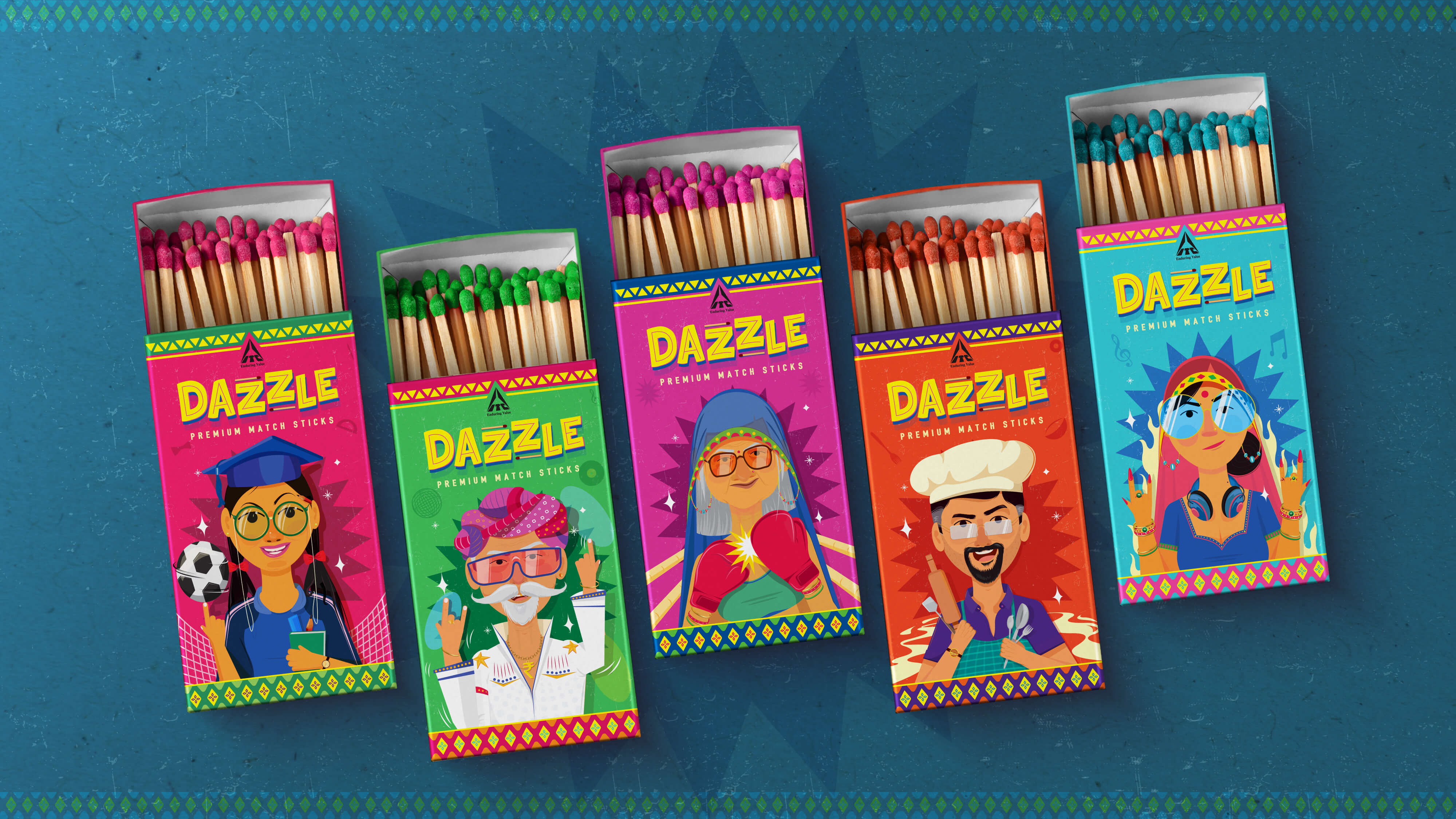 The Design People Ignite Creativity Through the Vibrant Identity of ITC Dazzle