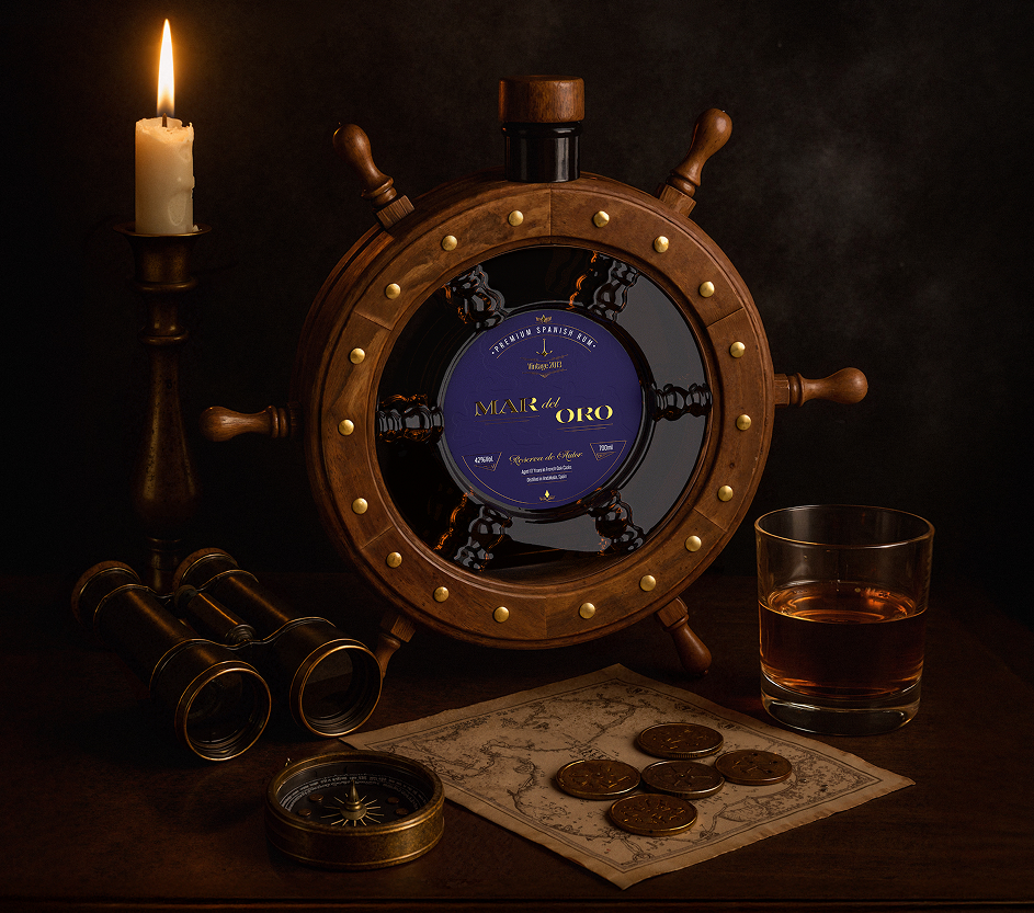 Branding and Packaging for a Collectible Rum by PacPac Studio