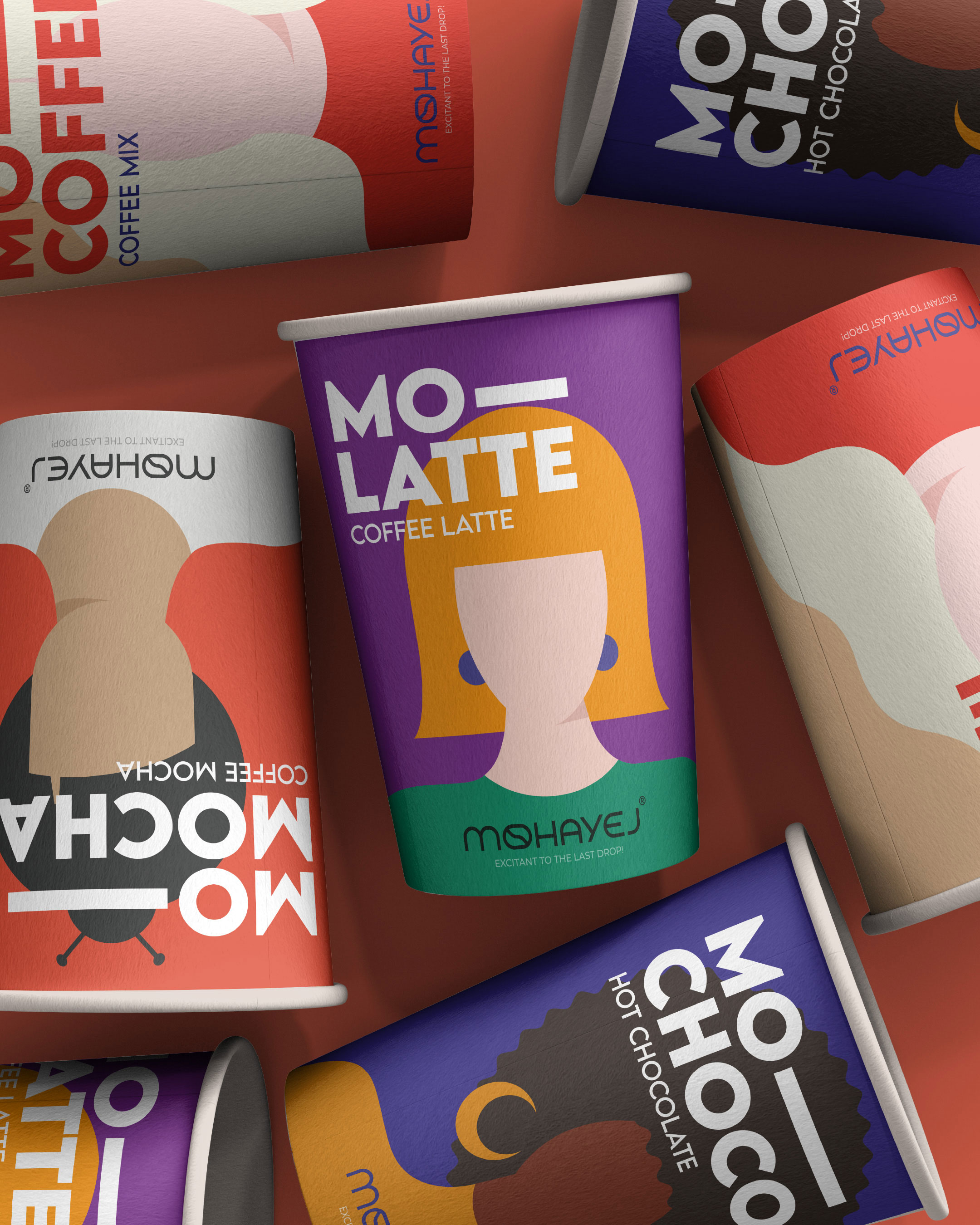 Mohayej Visual Identity and Packaging Design by Daan Branding Agency