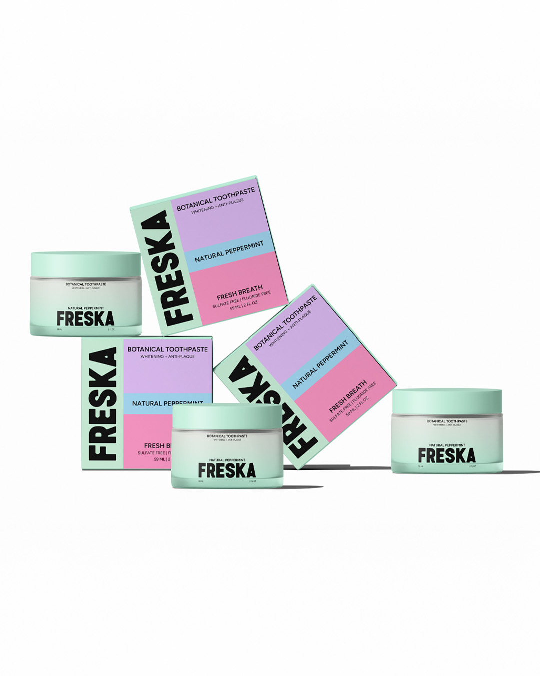 Freska Toothpaste Branding by Ezgi Design Studio