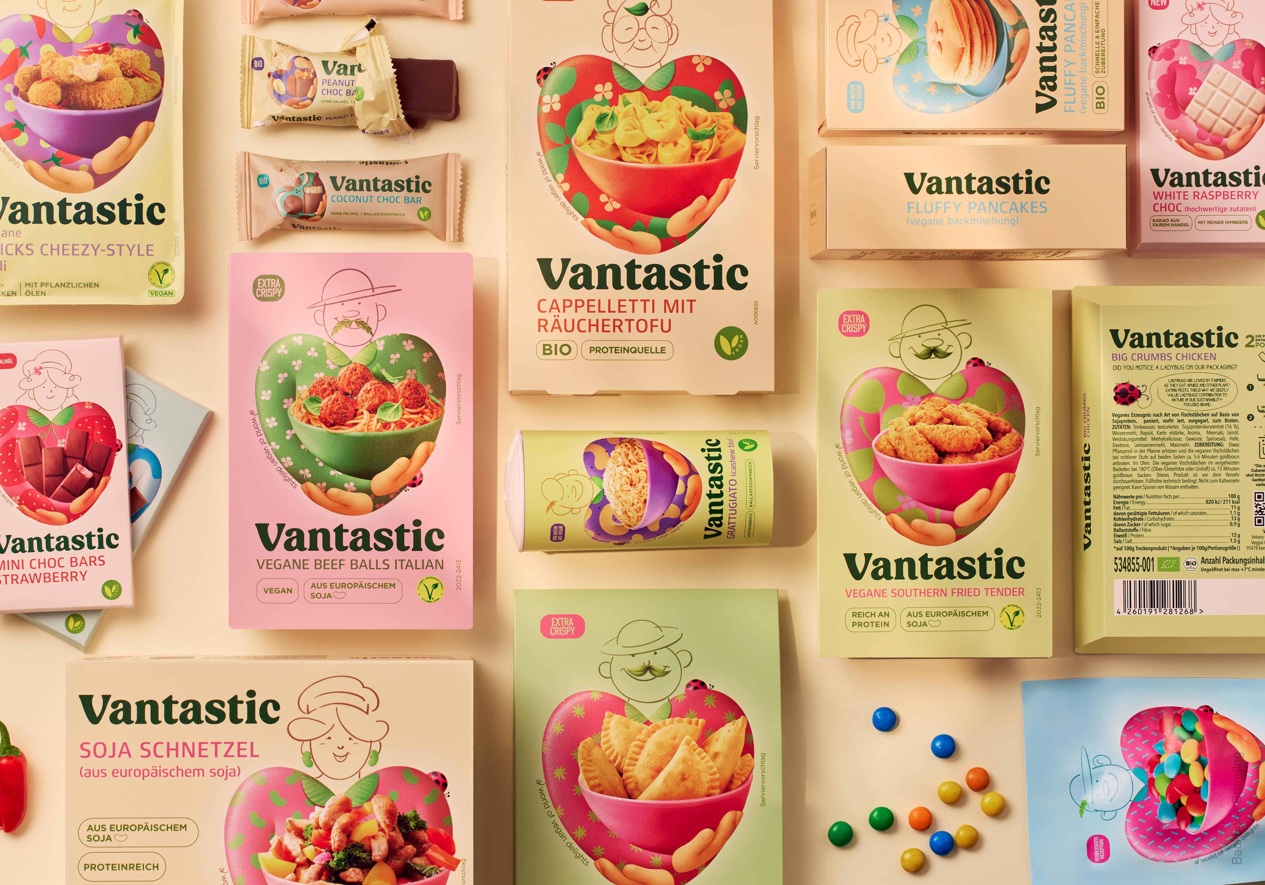 From the Heart to Your Plate: Vantastic Foods’ Nature-Inspired Identity by Backbone Branding