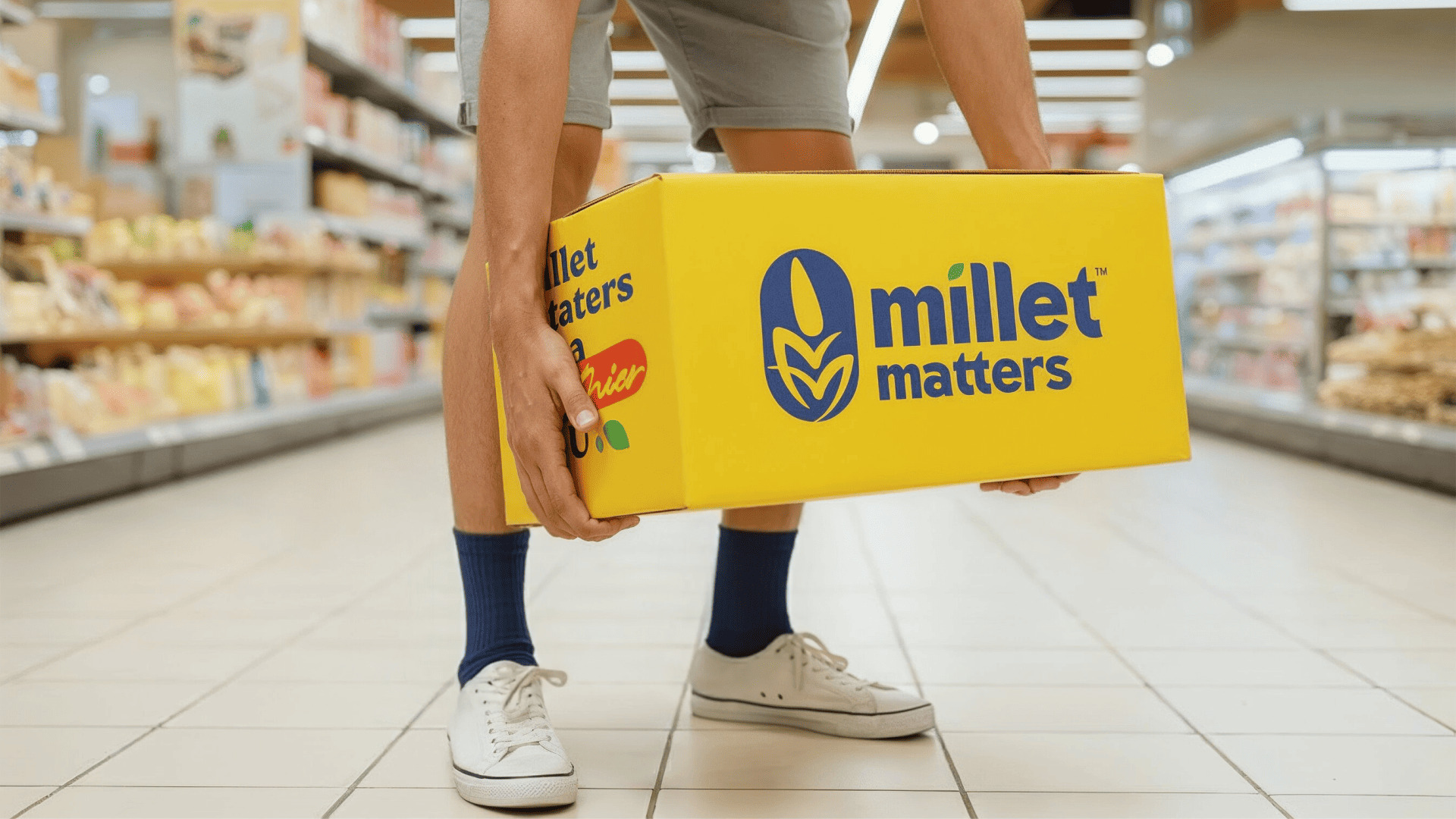 Millet Matters by Studio Six F, A Modern Identity for 100% Millet-Based Foods