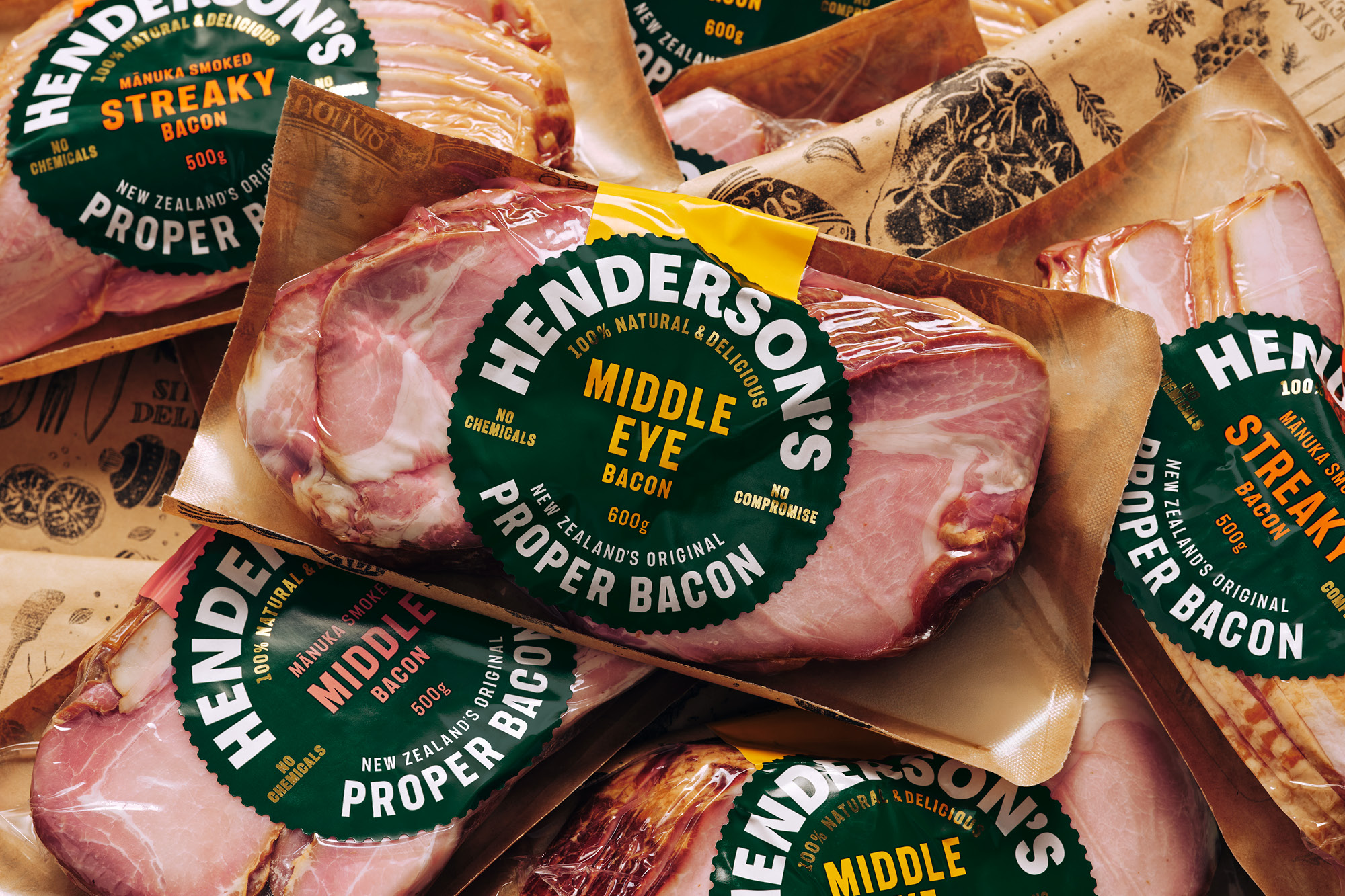 Onfire Design Repositions Henderson’s as the True Standard of Proper Bacon