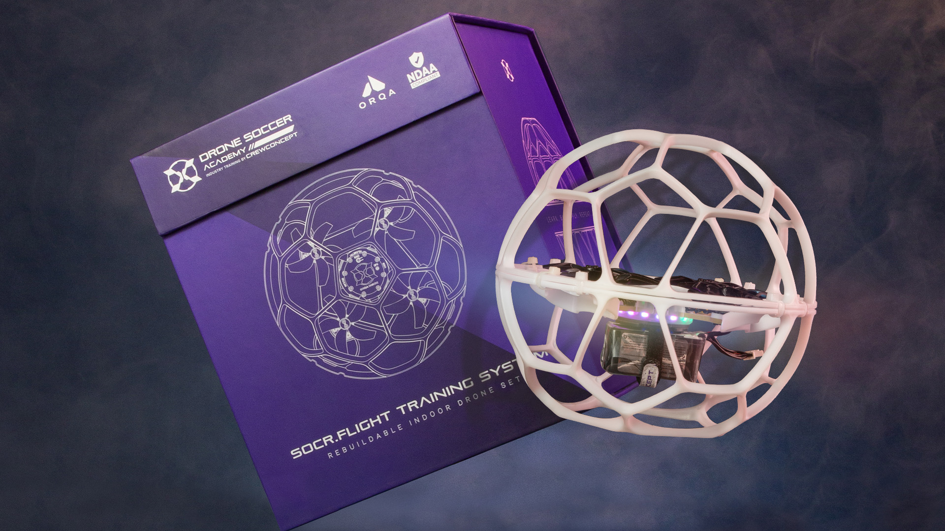 STUDIO 33 Elevates Crew Concept Drone Soccer Kit With Innovative Modular Packaging
