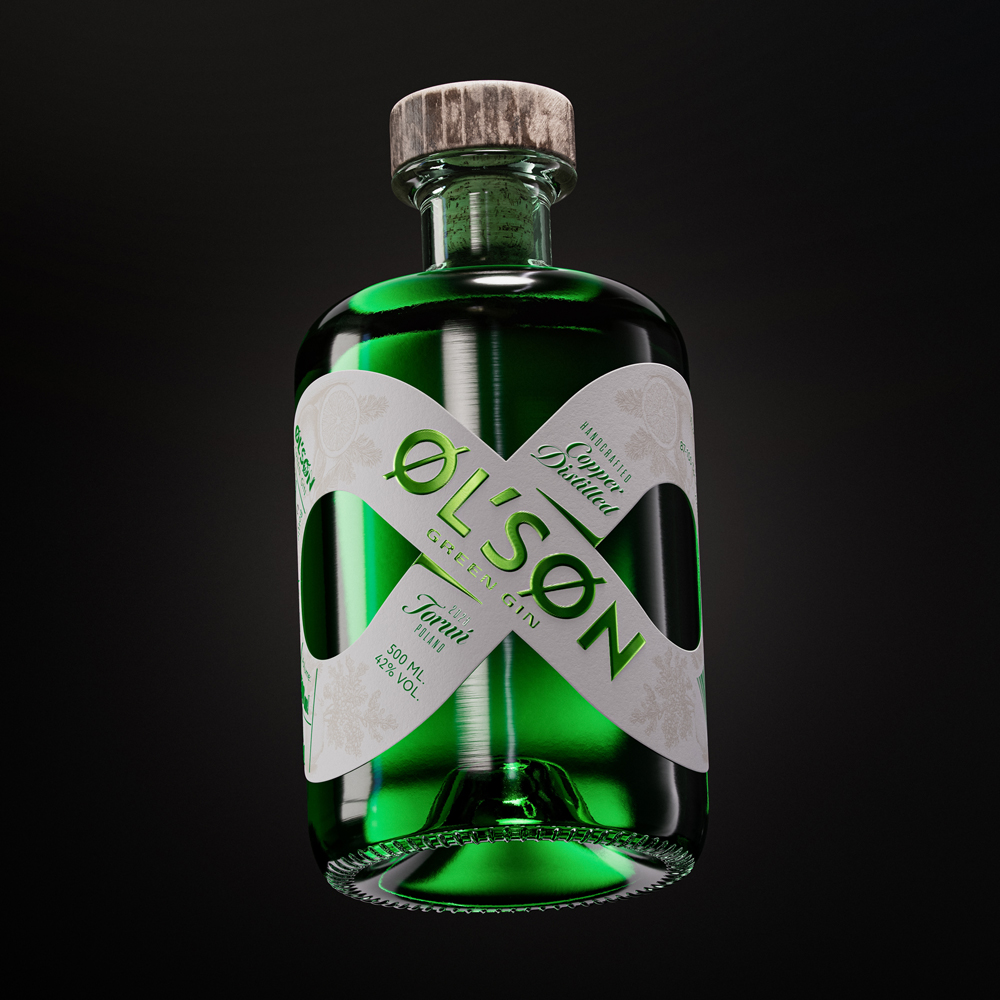 Van Heertum Design VHD Elevates Eco Innovation with the Infinity Design of Øl’søn Green Gin