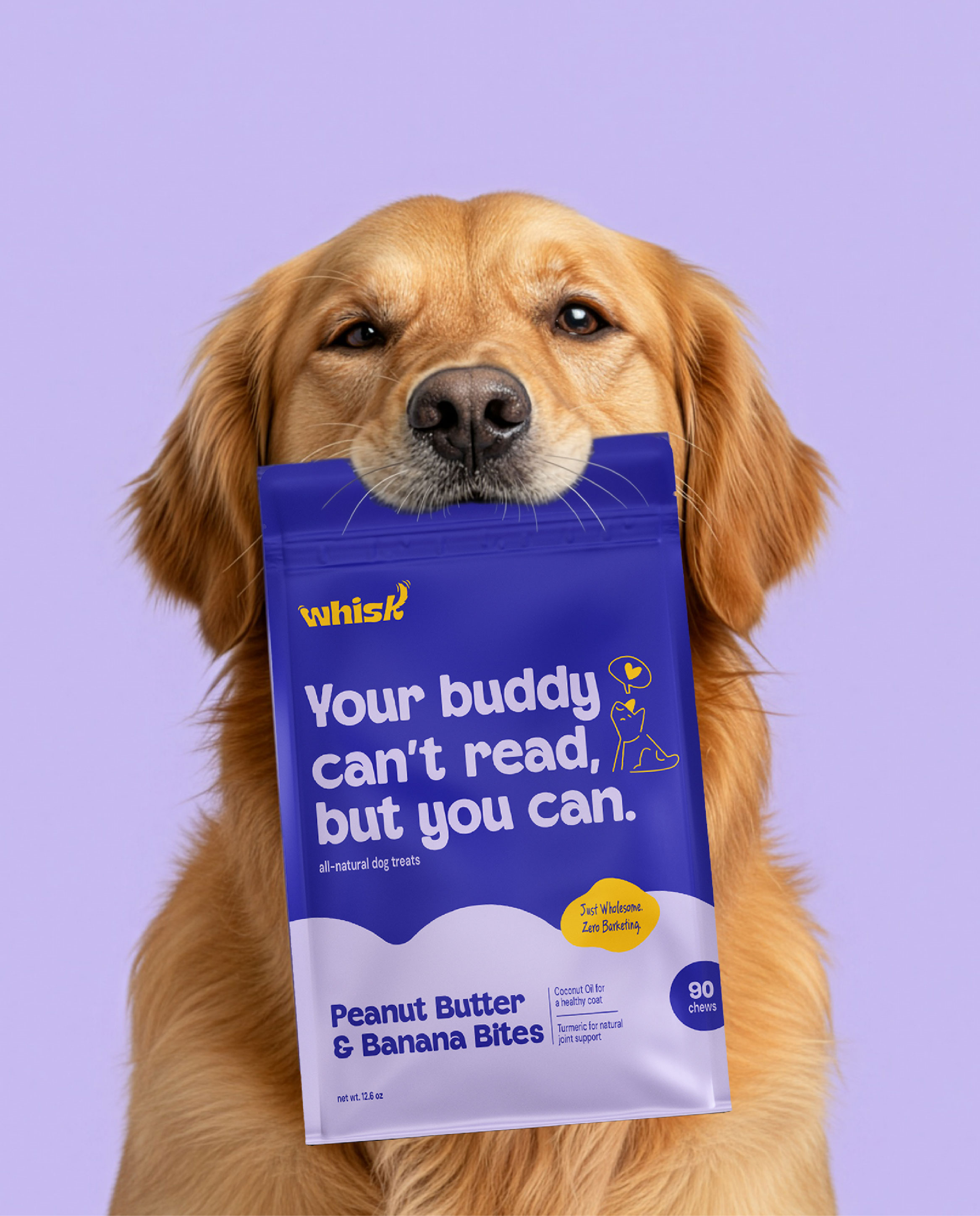 Knowhere Creative Studio Elevates Whisk with a Text Driven Identity That Speaks to Mindful Pet Parents
